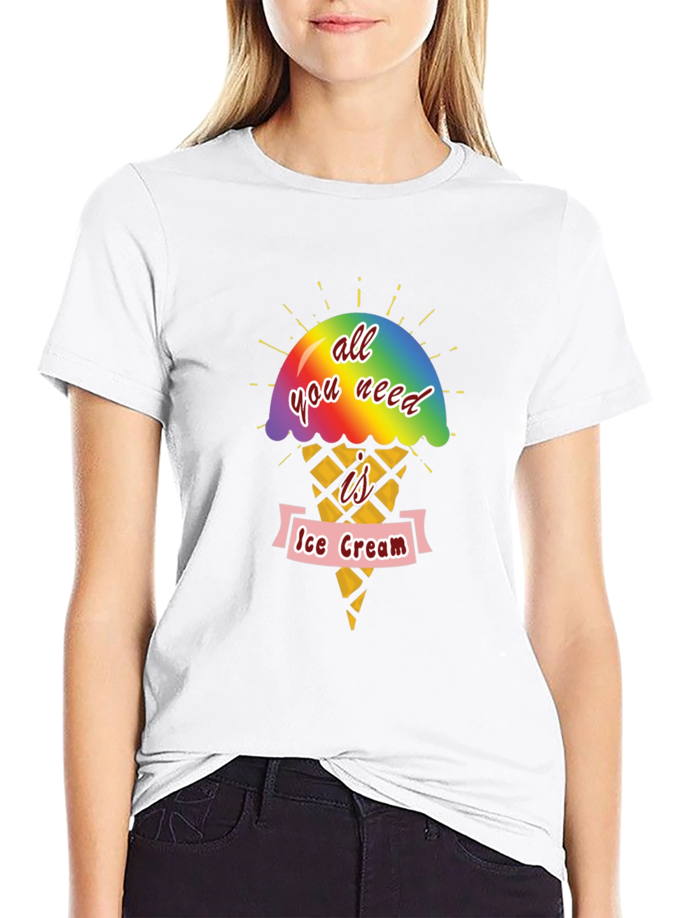 All You Need Is Ice Cream T-Shirt