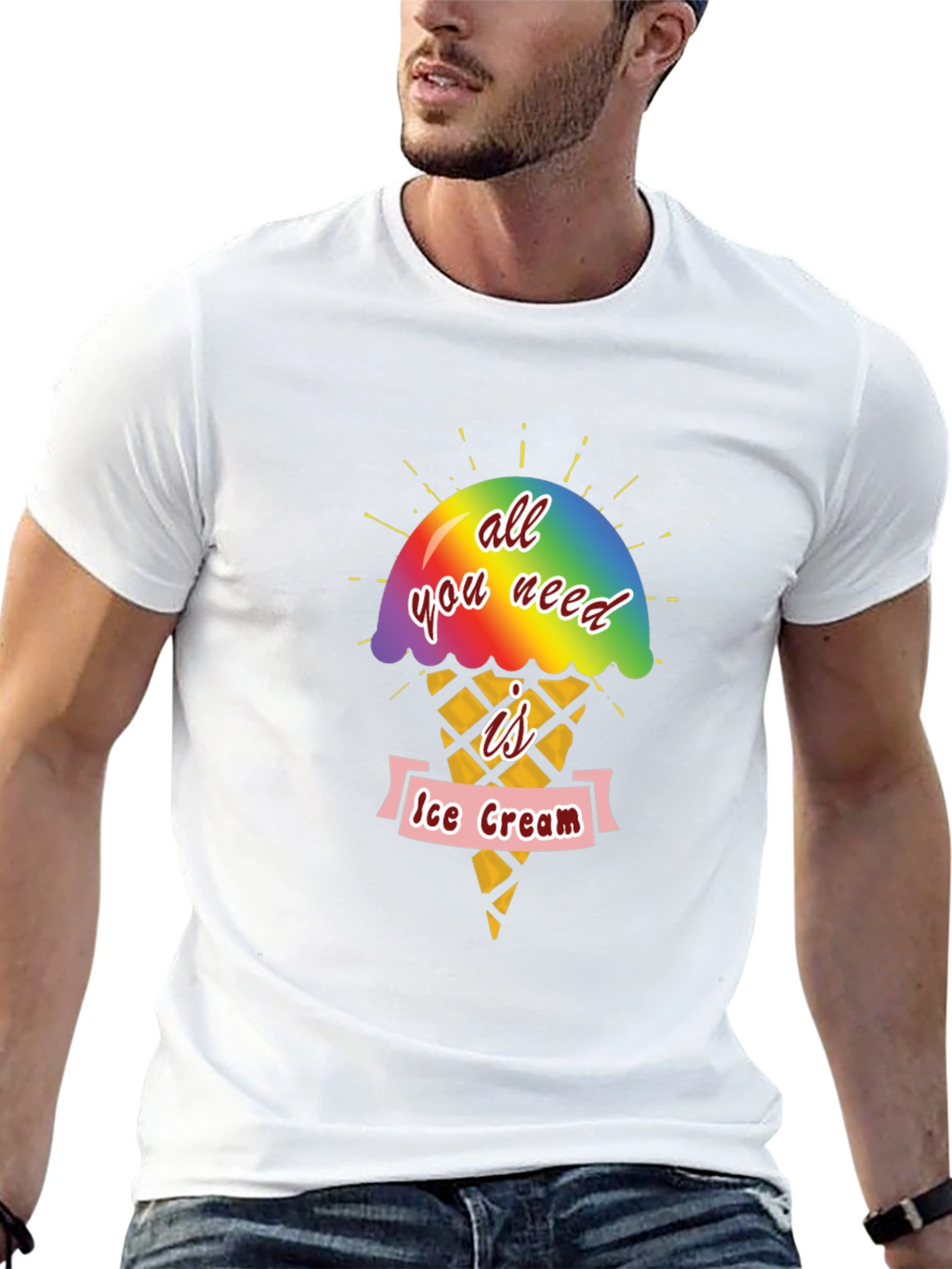All You Need Is Ice Cream T-Shirt