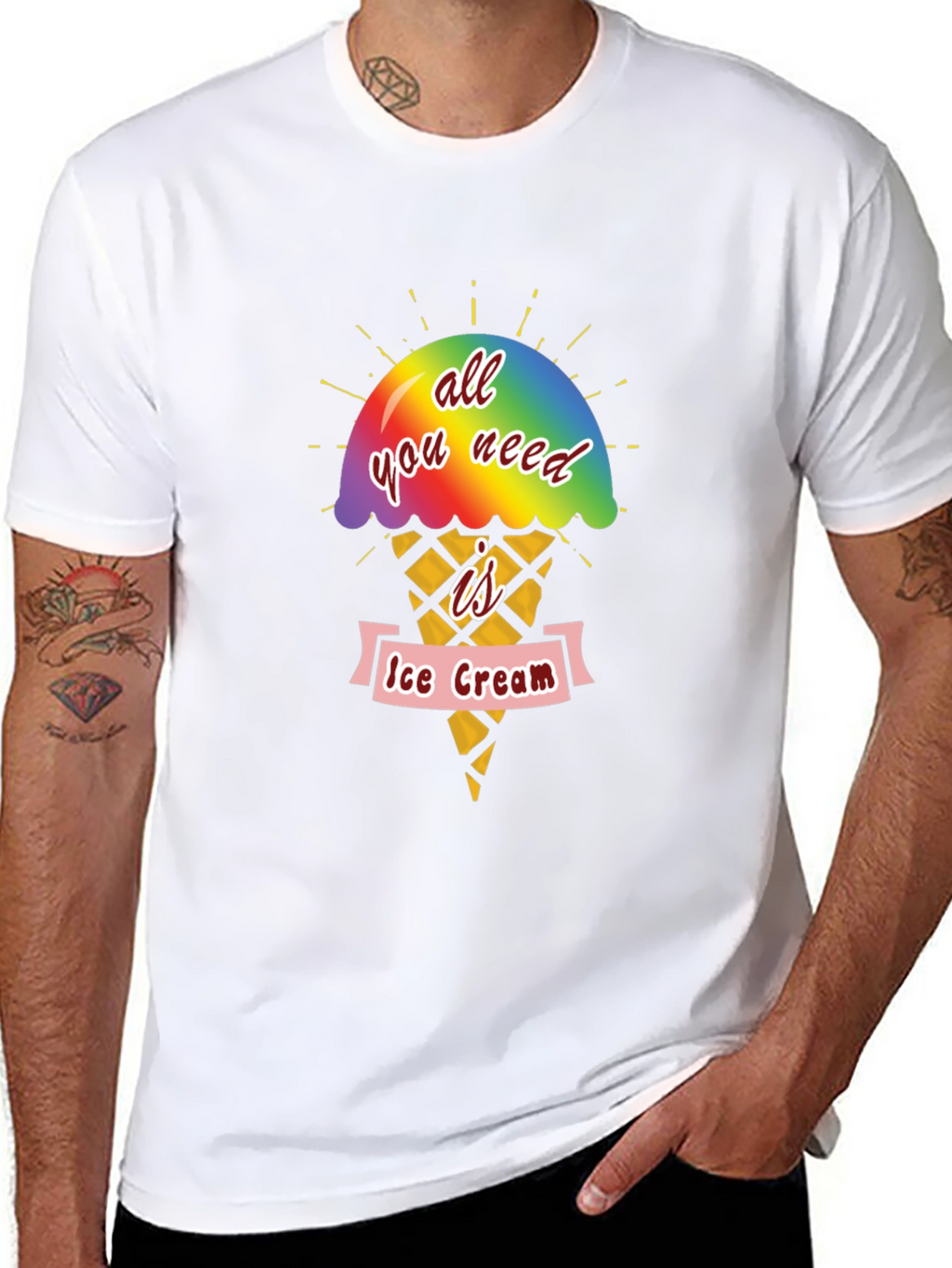 All You Need Is Ice Cream T-Shirt