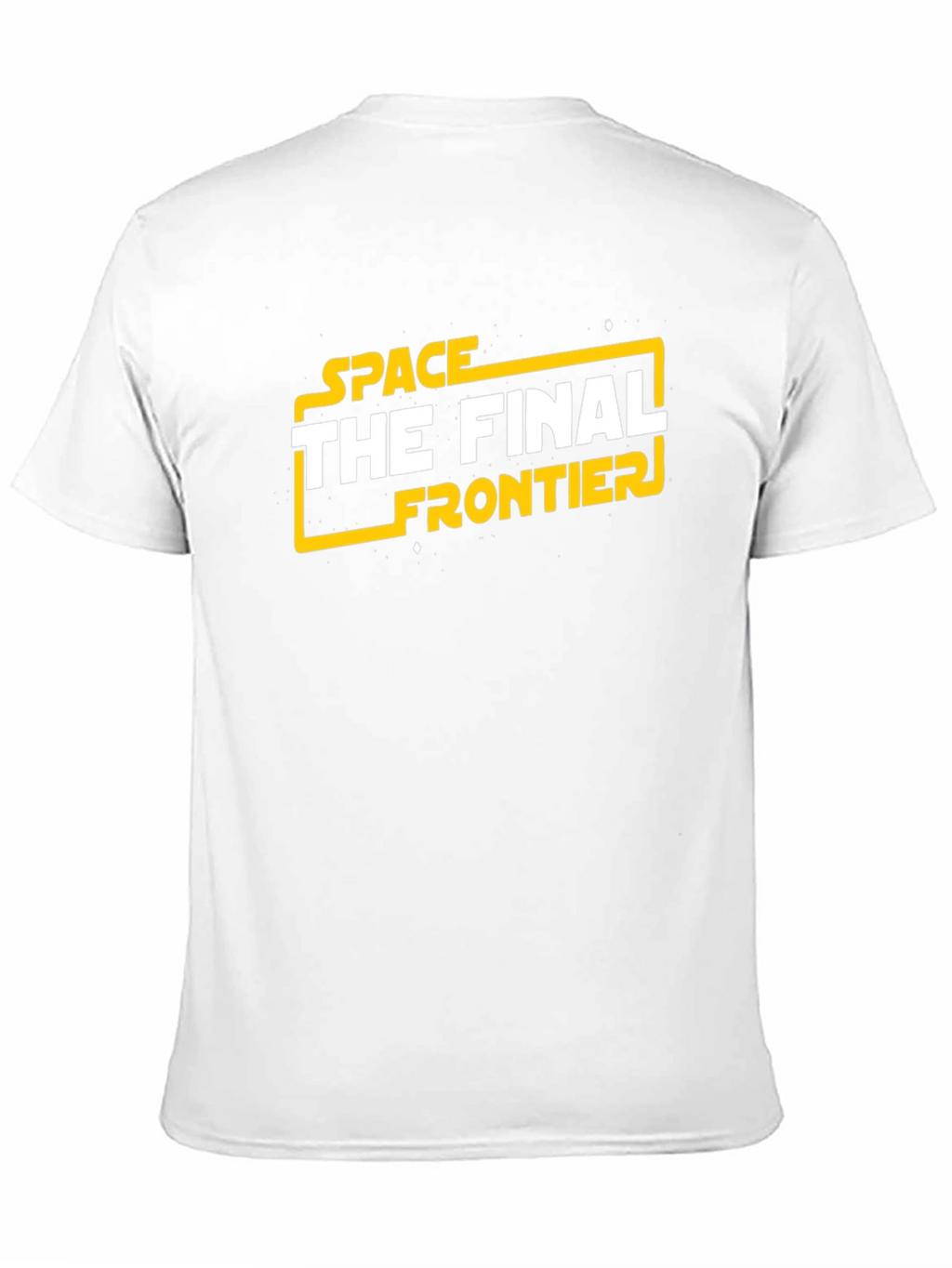 Space The Final Frontier Black T-Shirt
