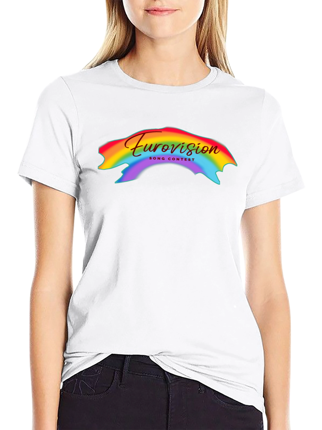 Eurovision Song Contest Rainbow T-Shirt