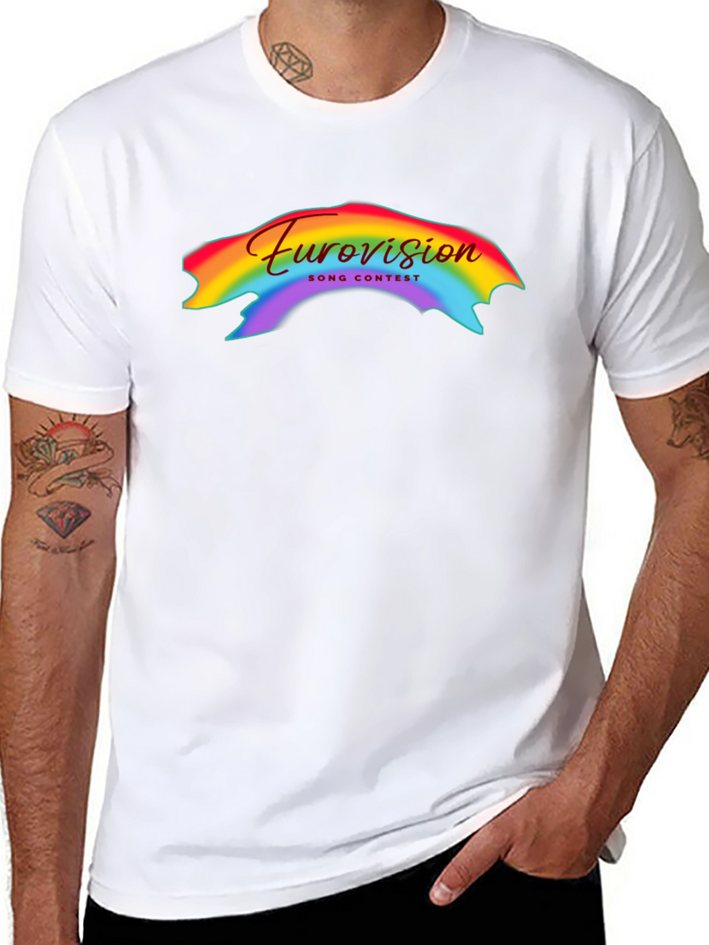 Eurovision Song Contest Rainbow T-Shirt