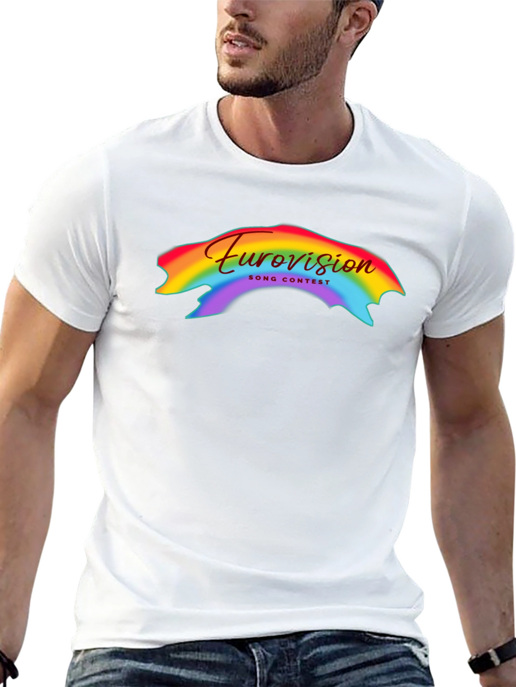 Eurovision Song Contest Rainbow T-Shirt