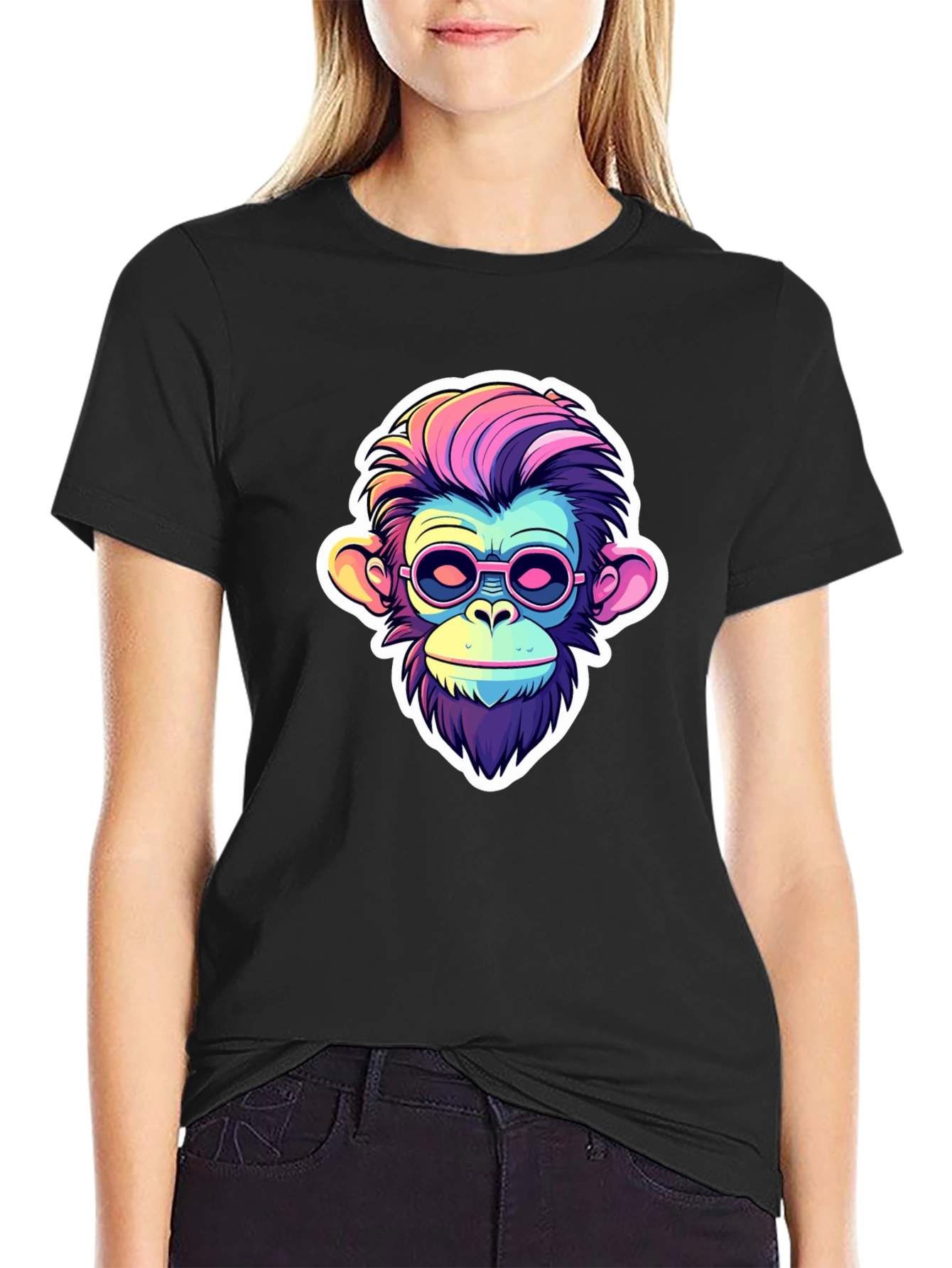 Funky Monkey Graphic Tee - Cool Ape Design