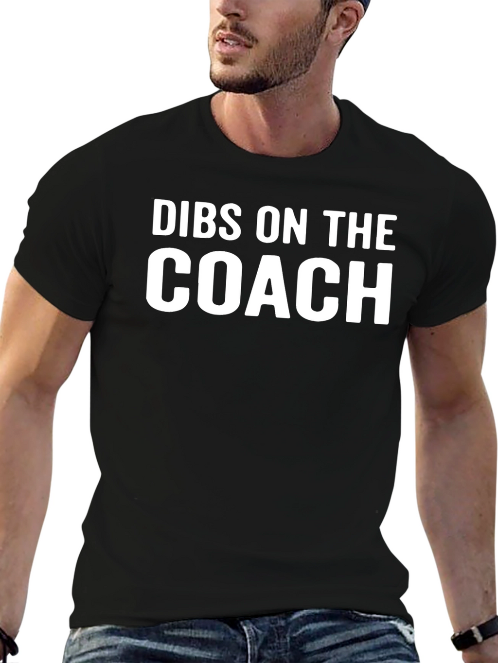 Dibs on the Coach T-Shirt - Funny & Casual