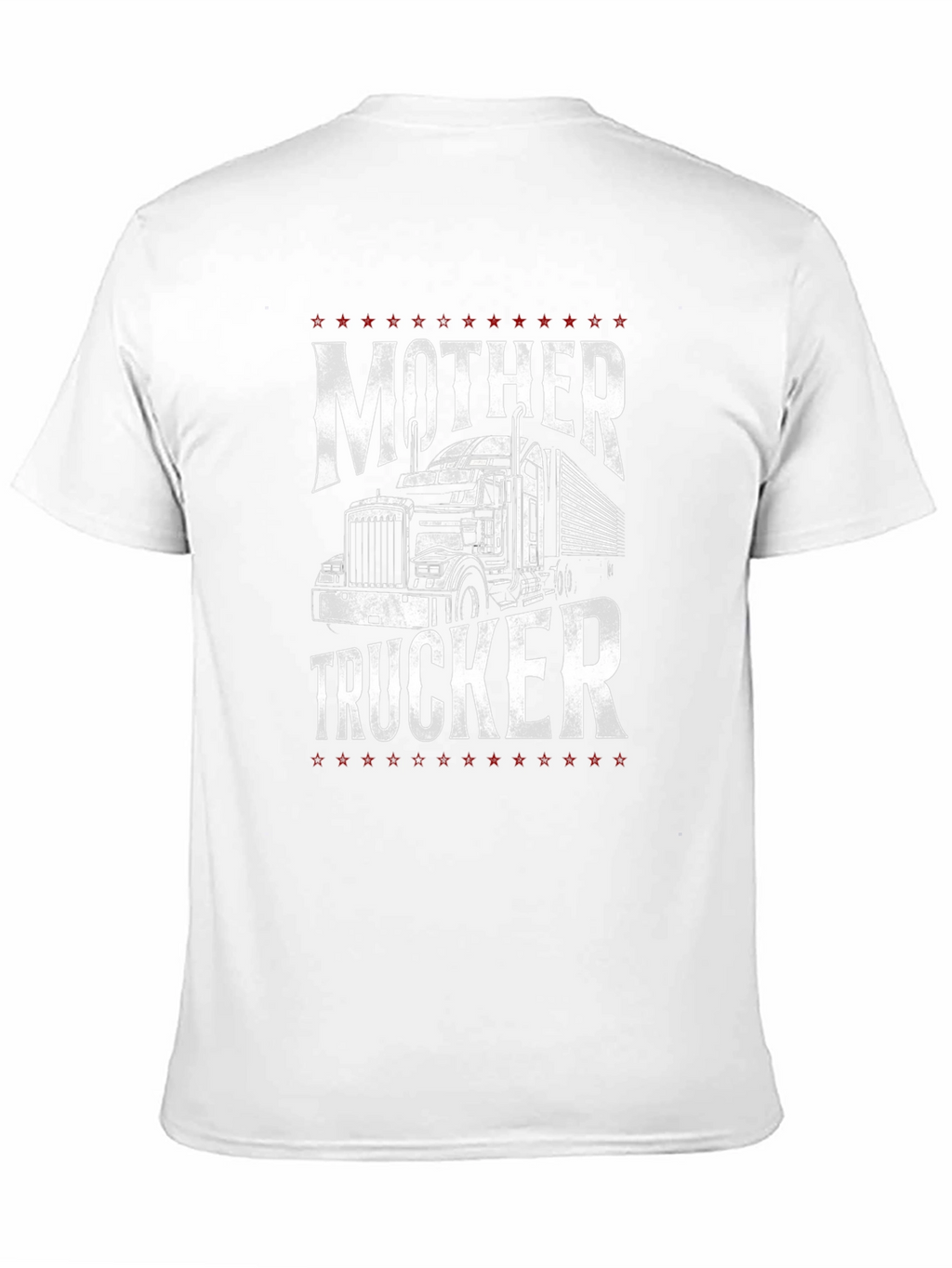 Mother Trucker Graphic T-Shirt - Black