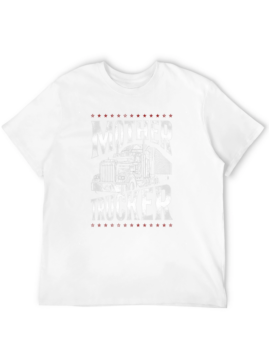 Mother Trucker Graphic T-Shirt - Black