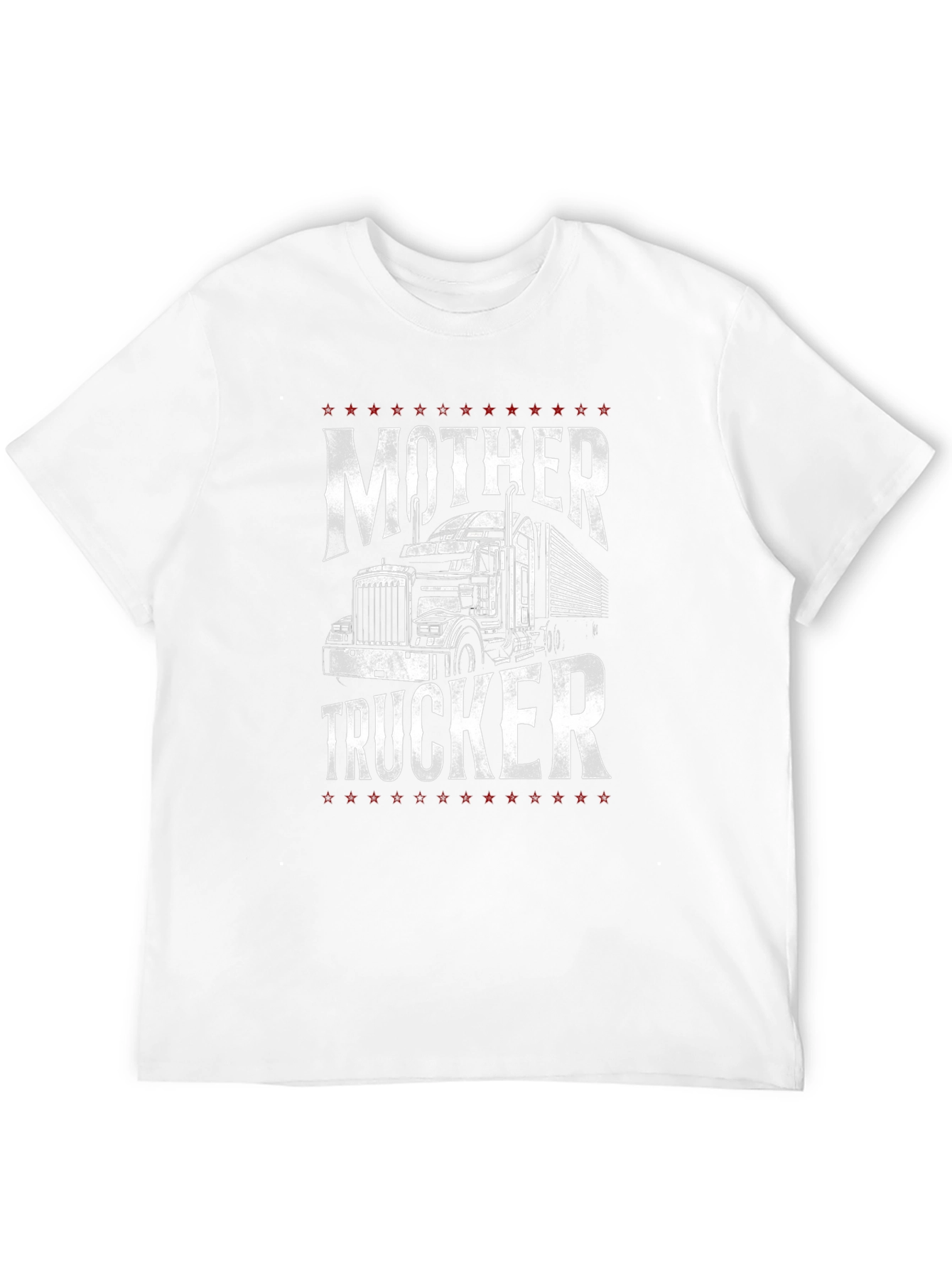 Mother Trucker Graphic T-Shirt - Black