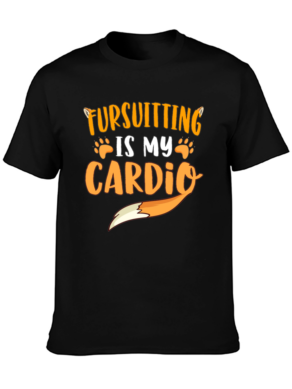 Fursuitting Cardio Funny T-Shirt