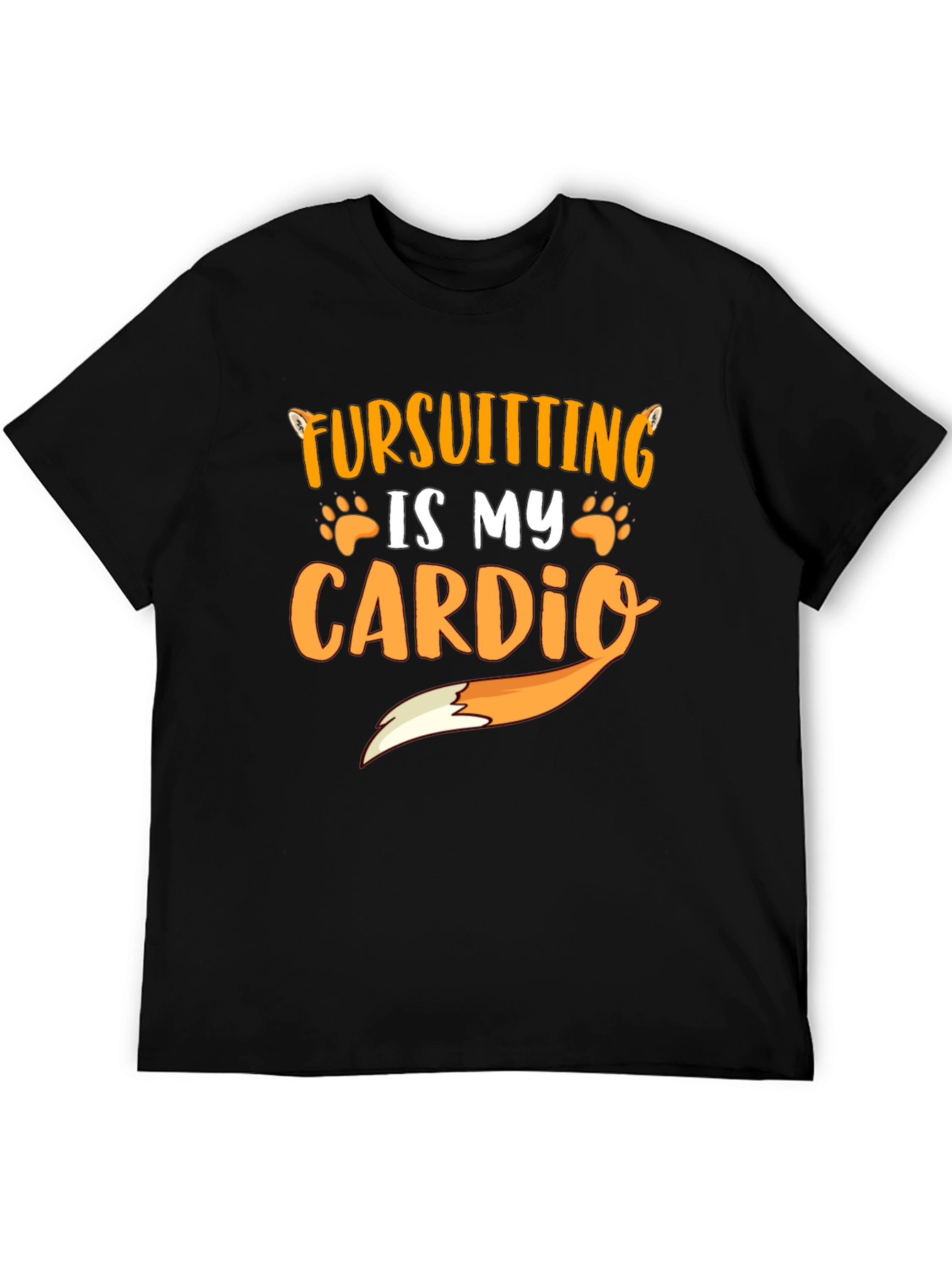 Fursuitting Cardio Funny T-Shirt
