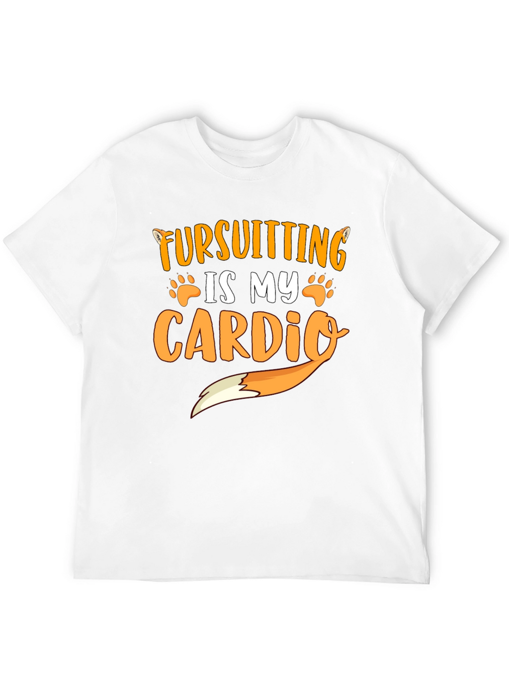 Fursuitting Cardio Funny T-Shirt
