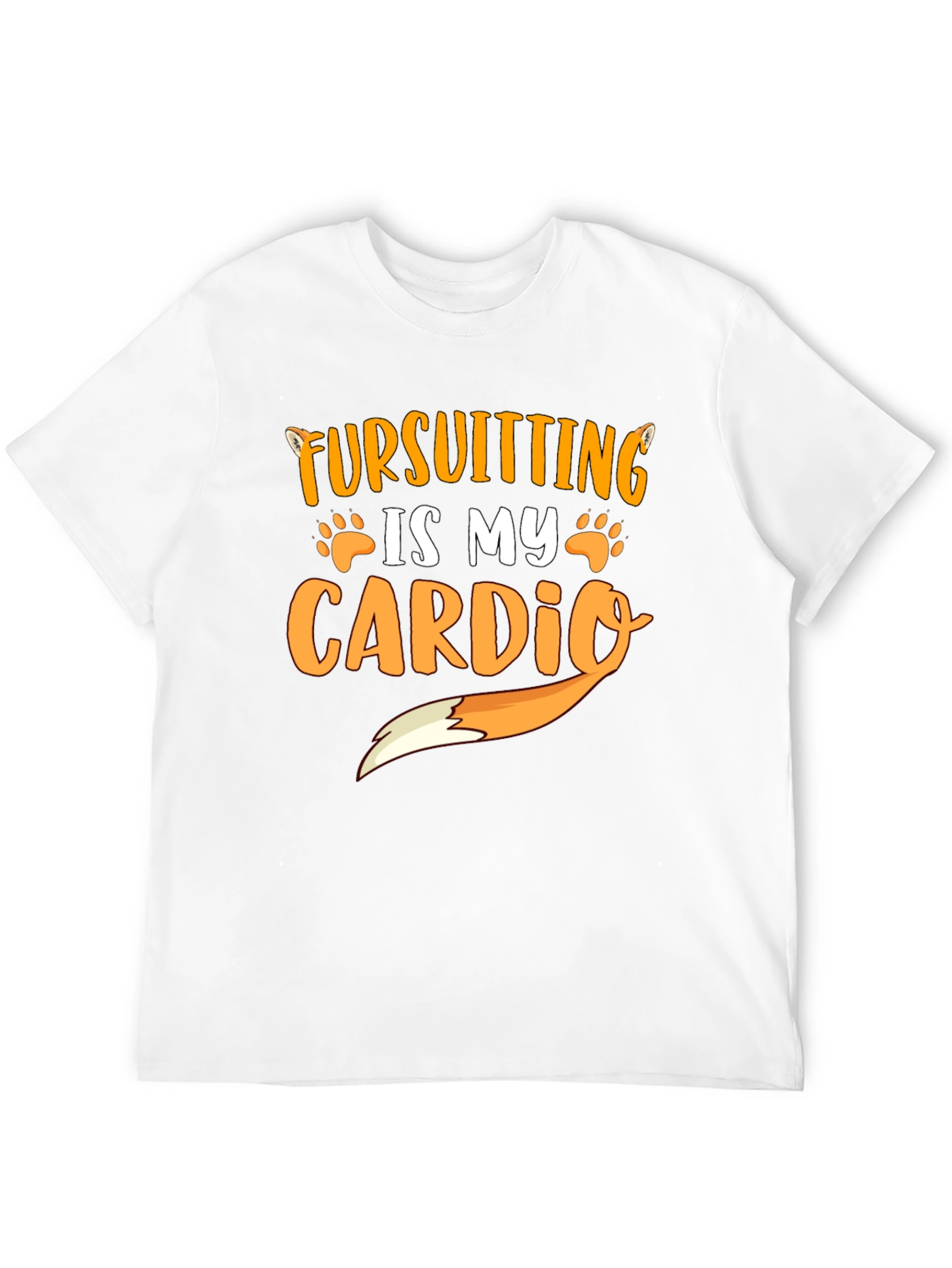 Fursuitting Cardio Funny T-Shirt