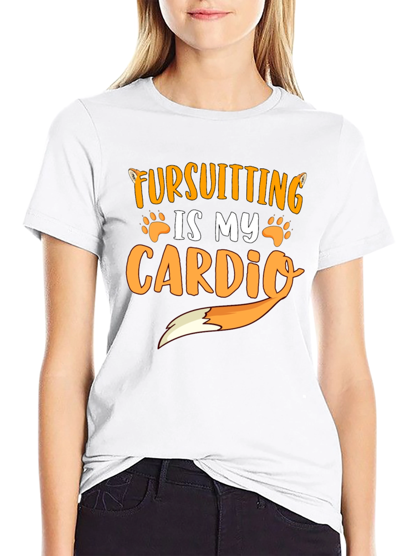 Fursuitting Cardio Funny T-Shirt
