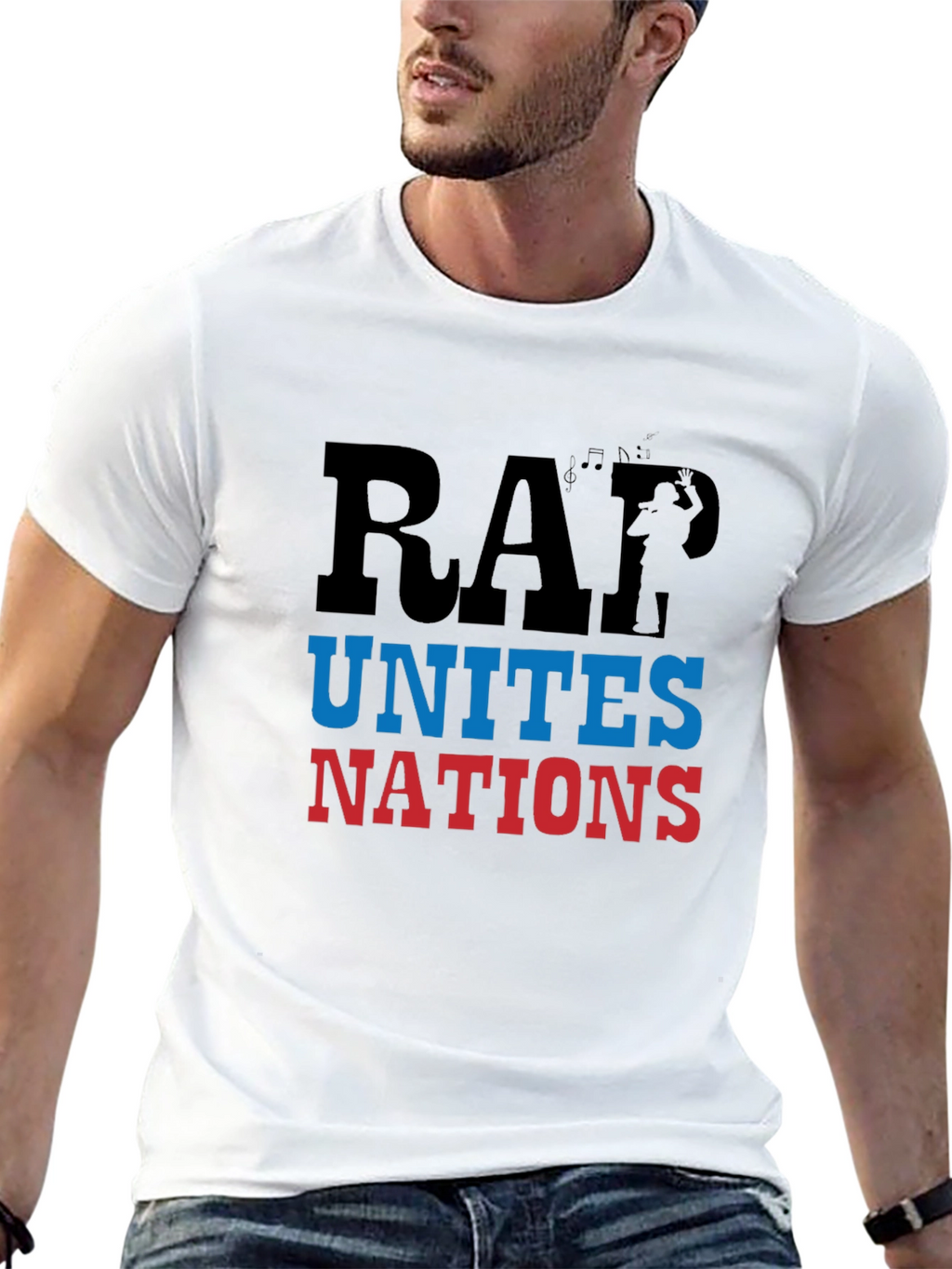 Rap Unites Nations Graphic T-Shirt
