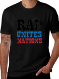 Rap Unites Nations Graphic T-Shirt