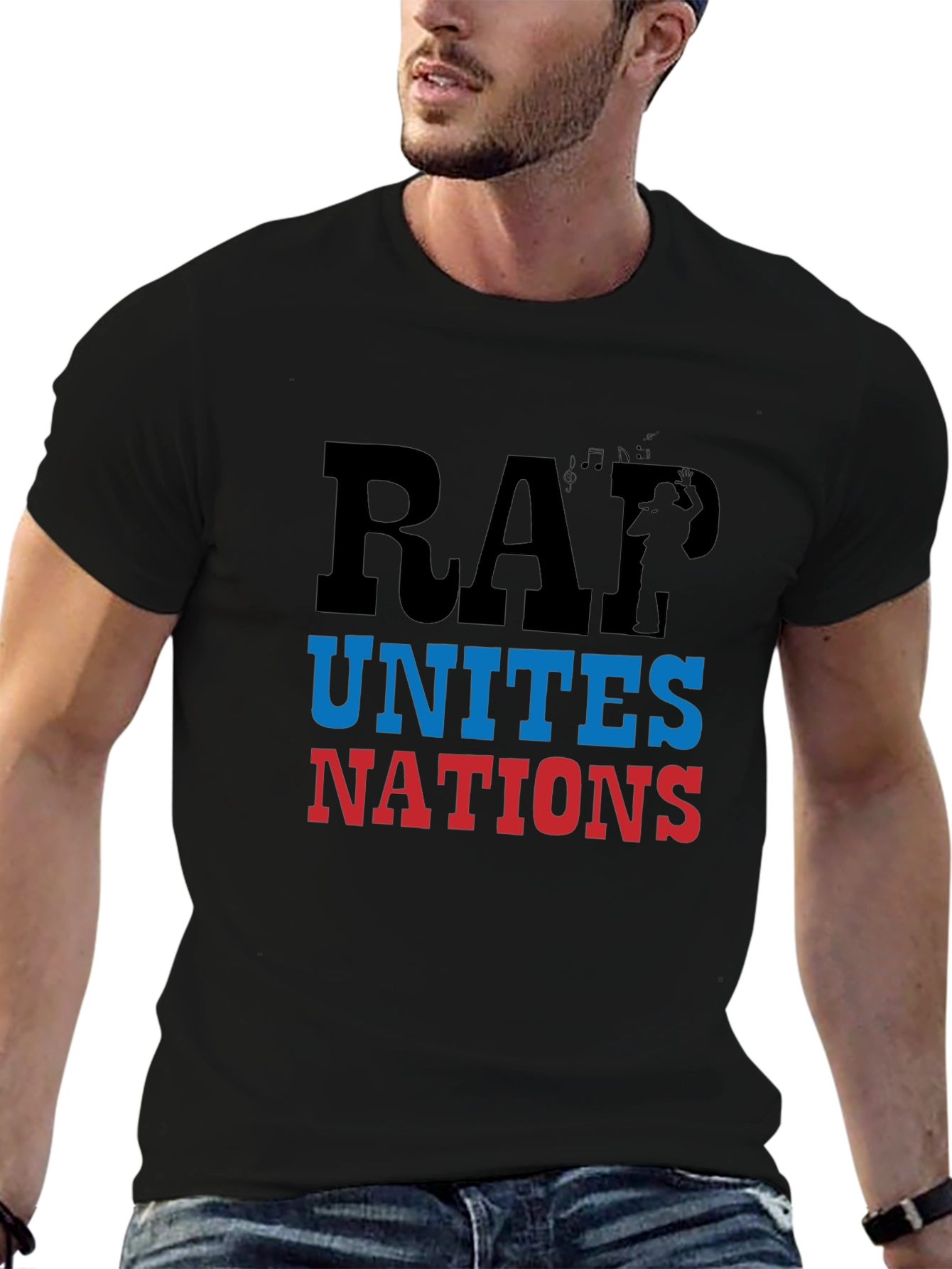 Rap Unites Nations Graphic T-Shirt