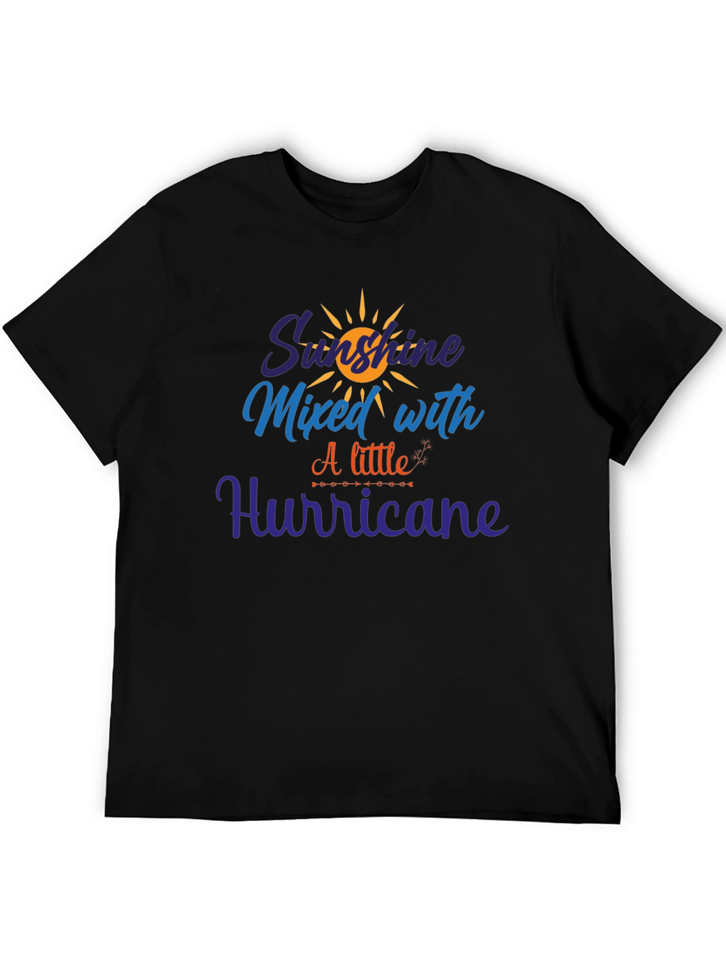 Sunshine Mixed with Hurricane Graphic Tee