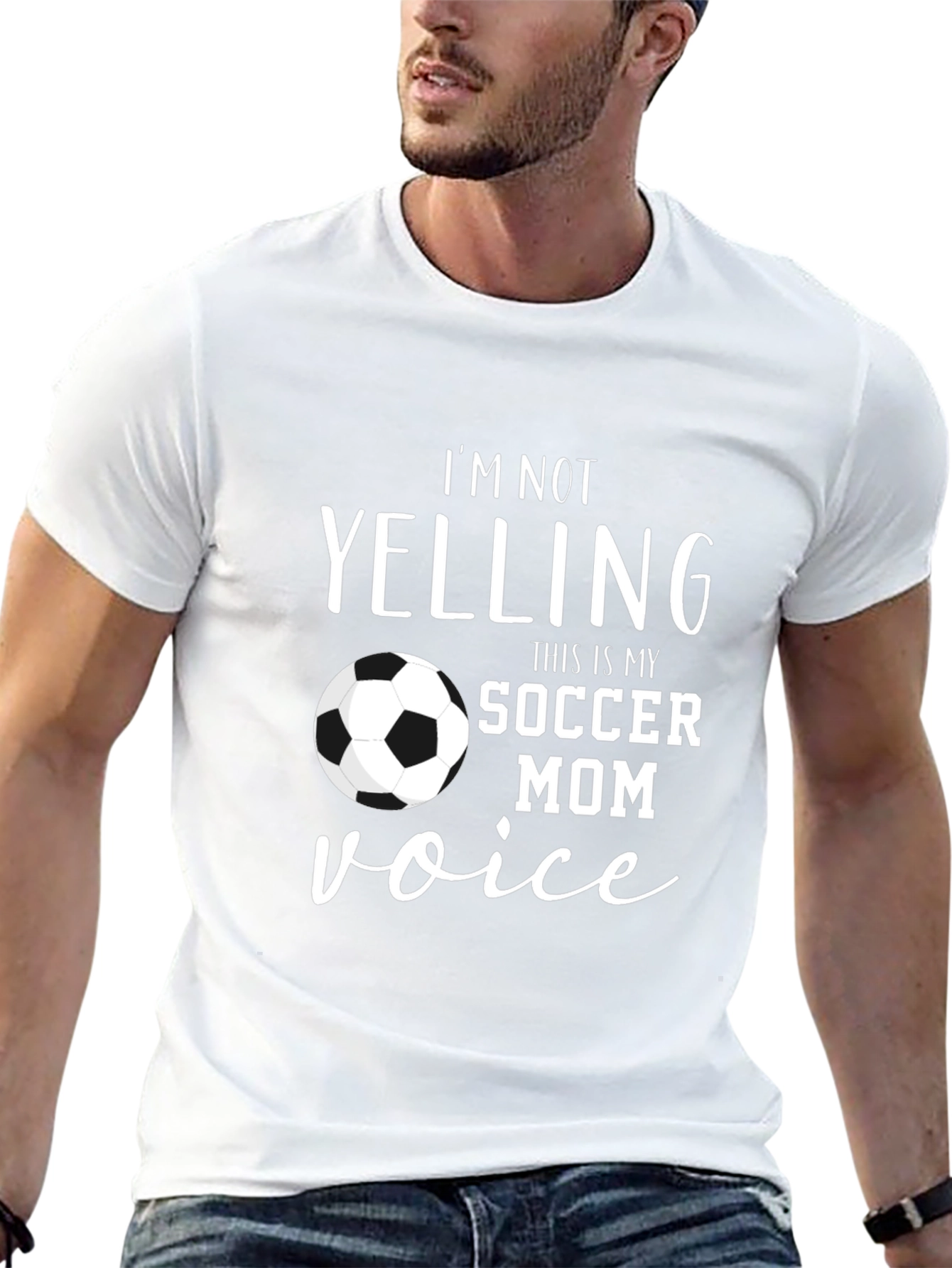 Soccer Mom Voice T-Shirt - Funny Novelty Tee