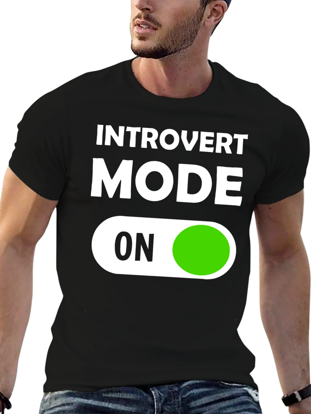 Introvert Mode On Graphic T-Shirt