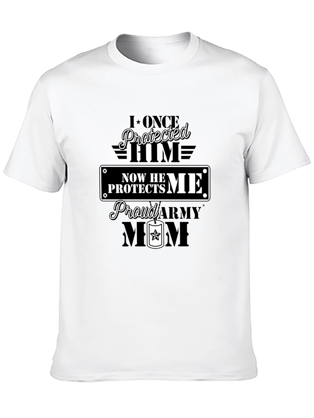 Proud Army Mom Graphic Tee