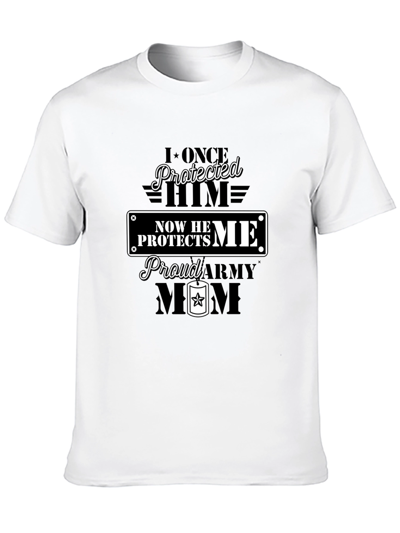 Proud Army Mom Graphic Tee