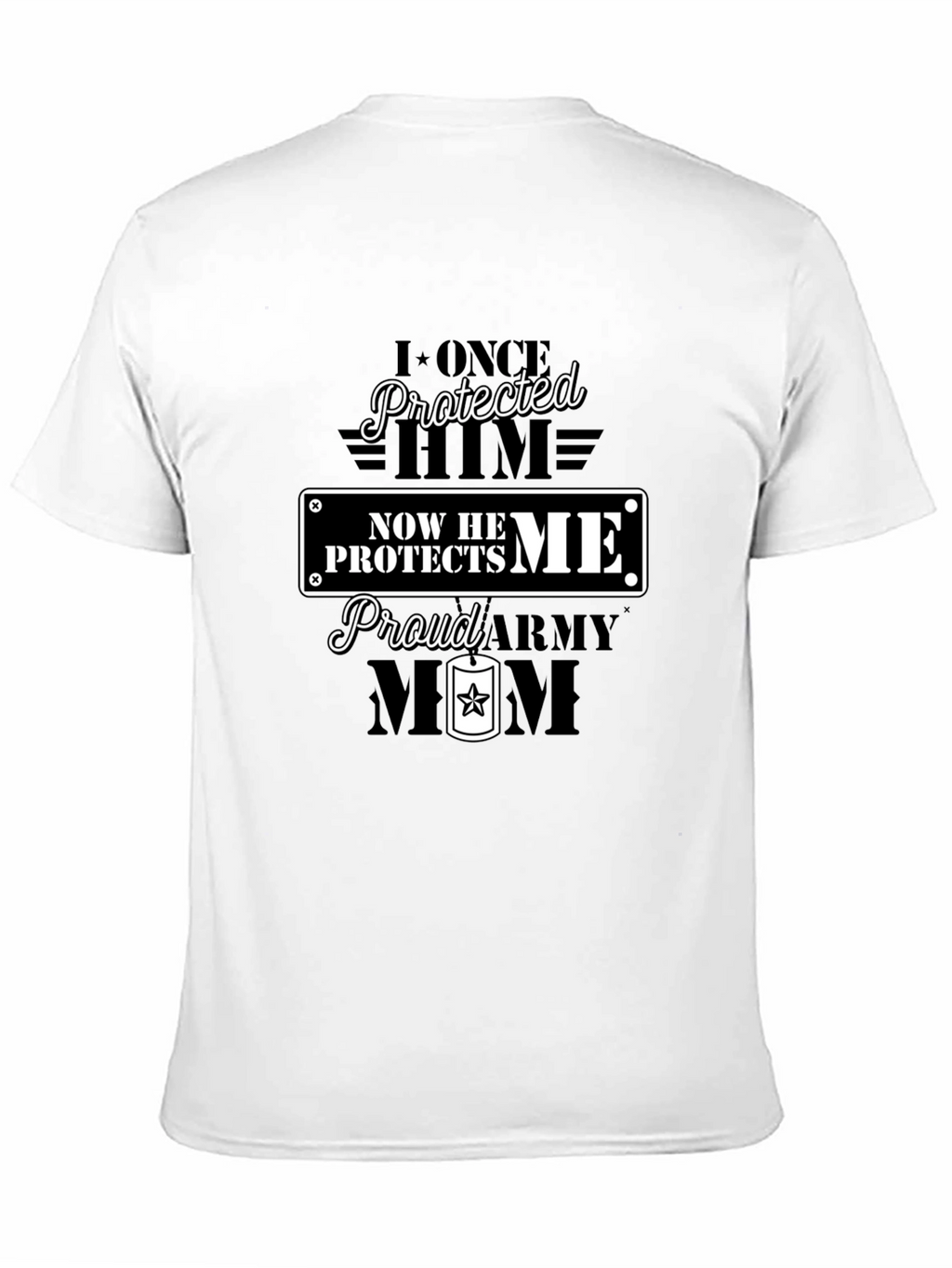 Proud Army Mom Graphic Tee