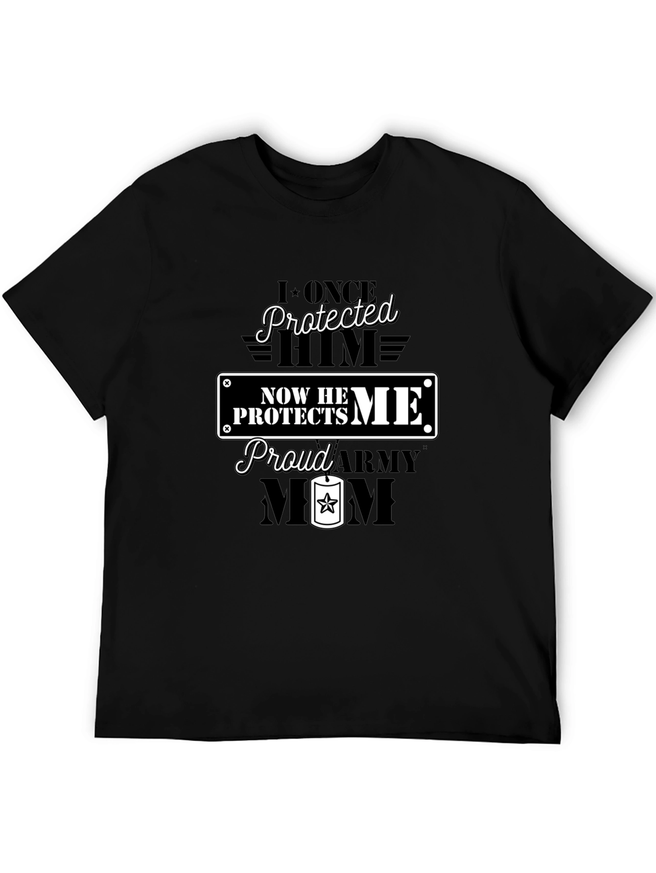 Proud Army Mom Graphic Tee