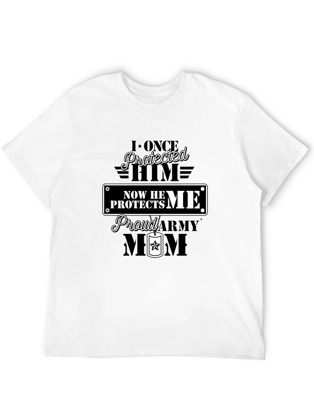 Proud Army Mom Graphic Tee