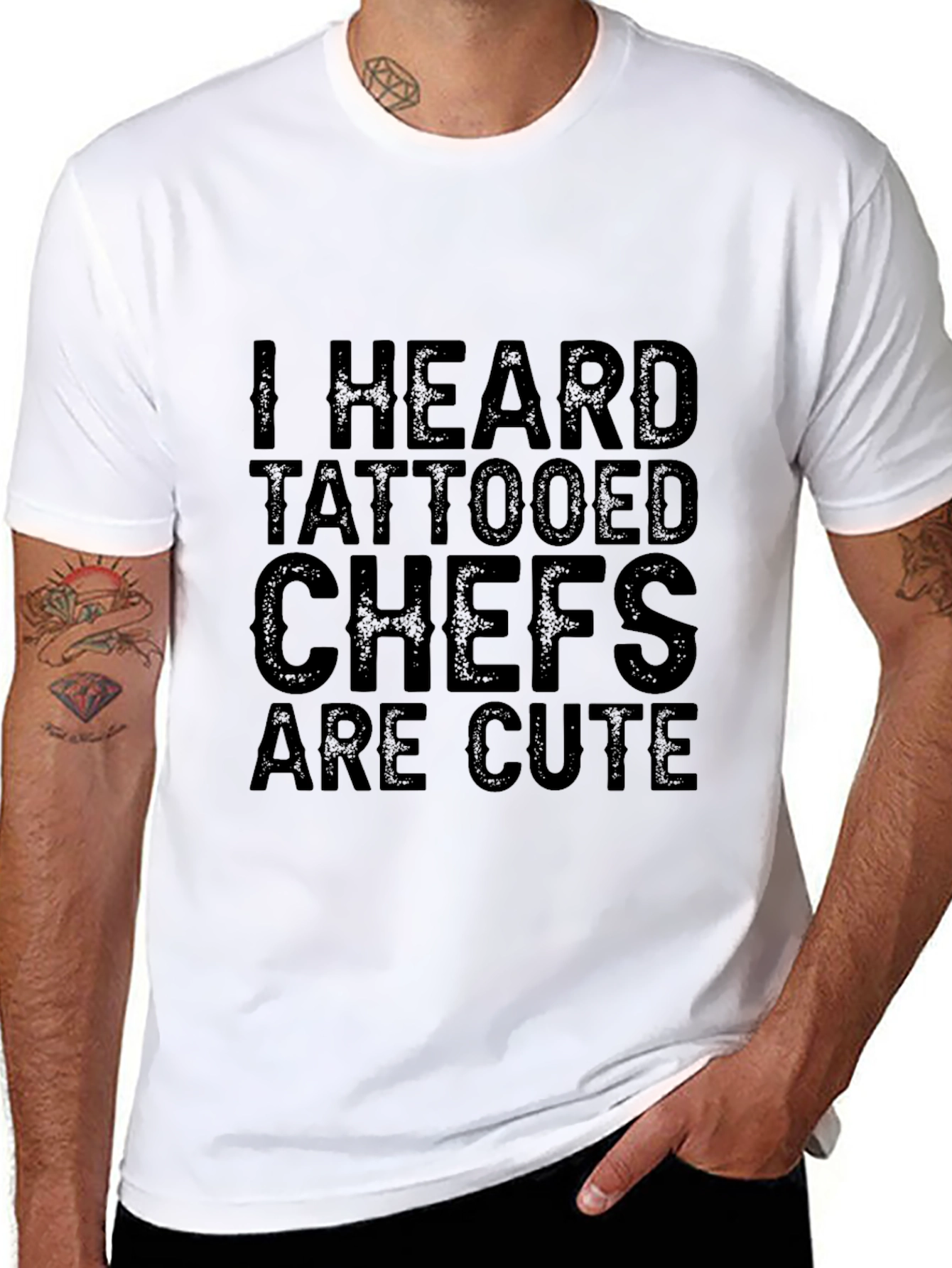 Tattooed Chefs Are Cute T-Shirt