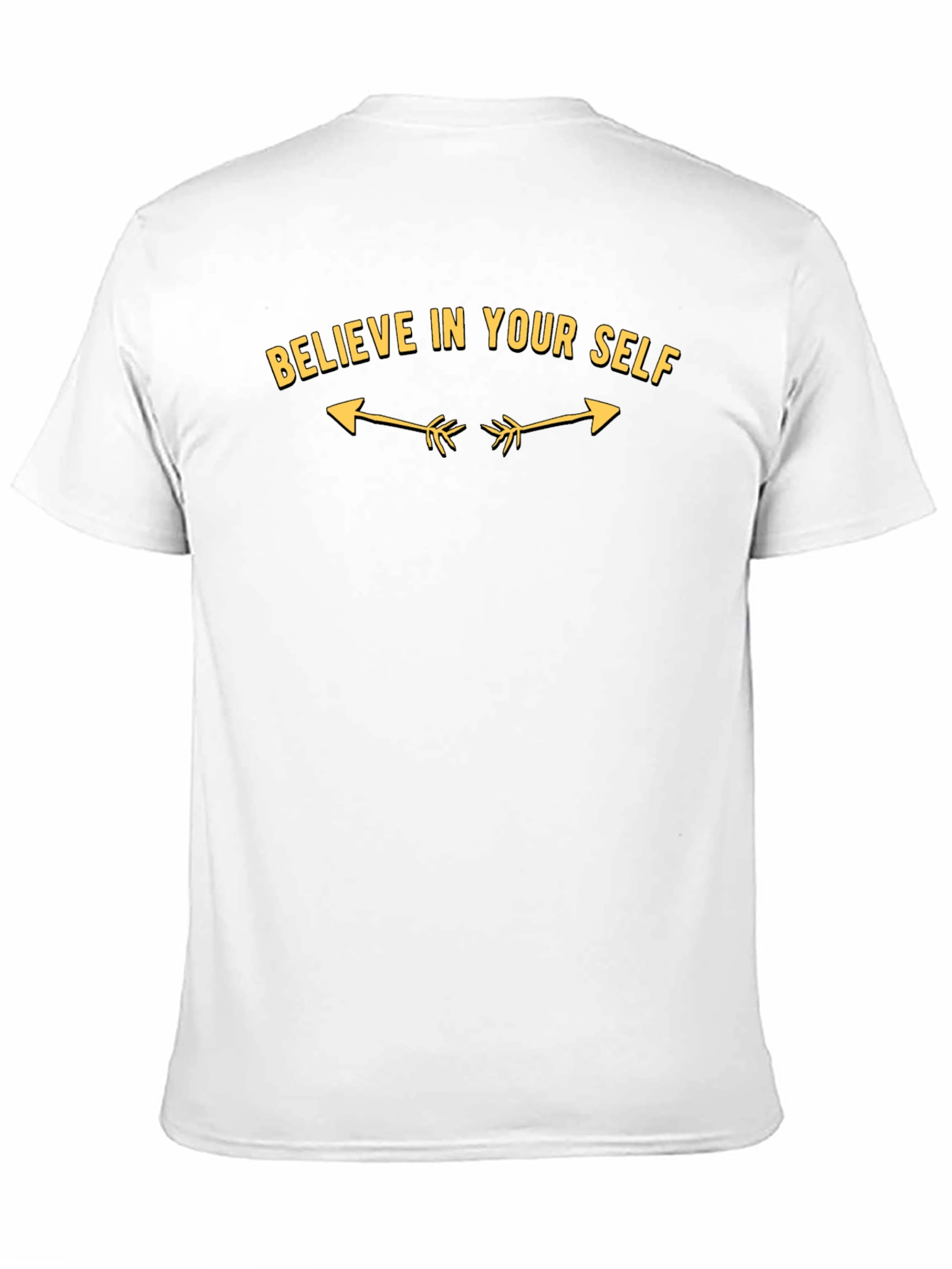 Believe In Yourself Graphic Tee - Black