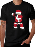 Dabbing Santa Graphic Tee