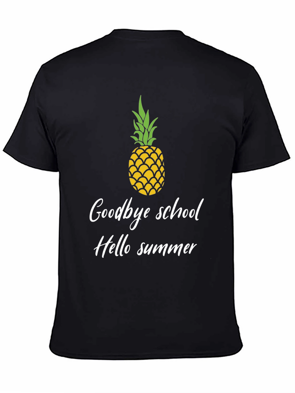 Goodbye School Hello Summer Pineapple Graphic Tee