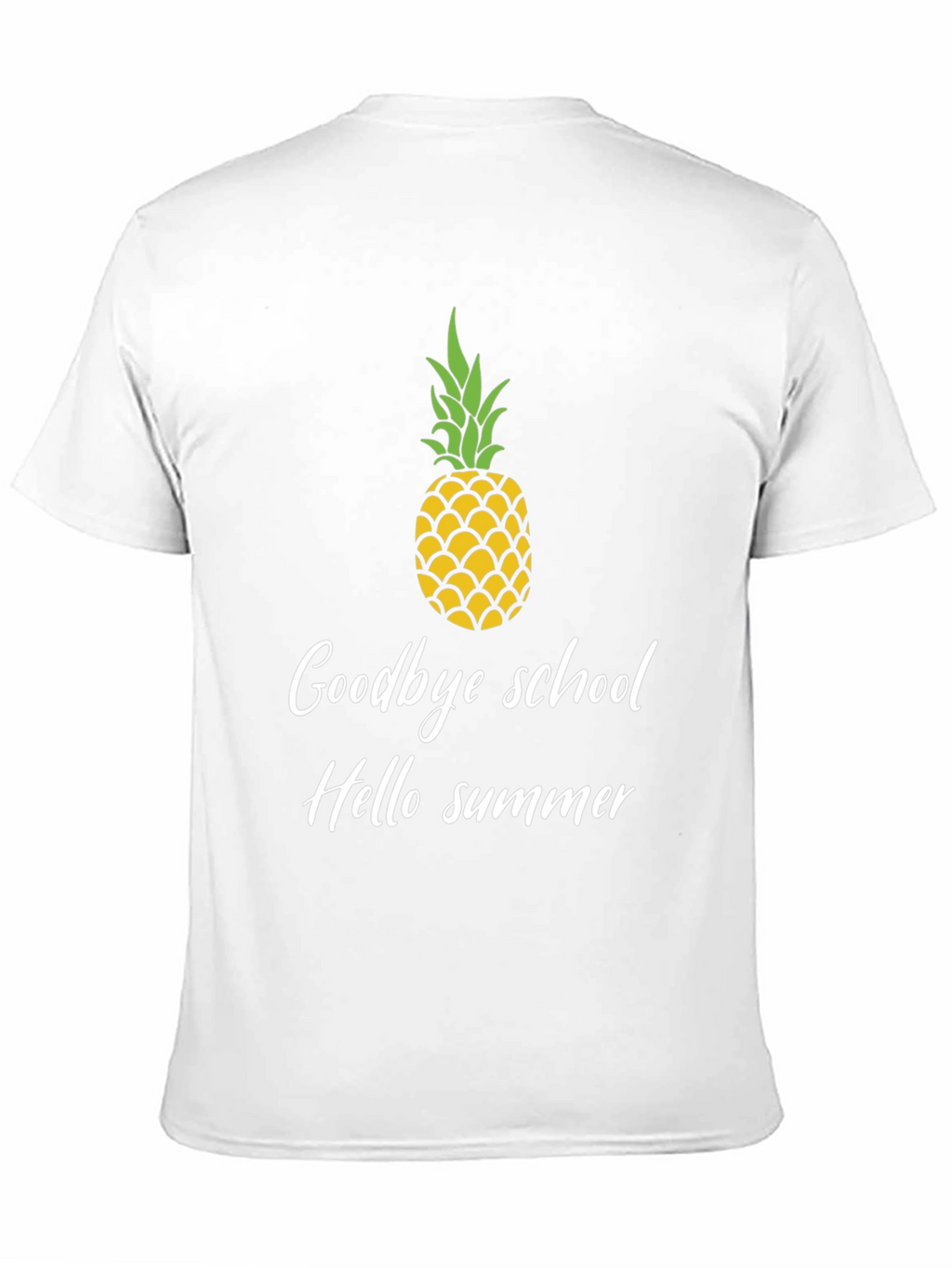 Goodbye School Hello Summer Pineapple Graphic Tee
