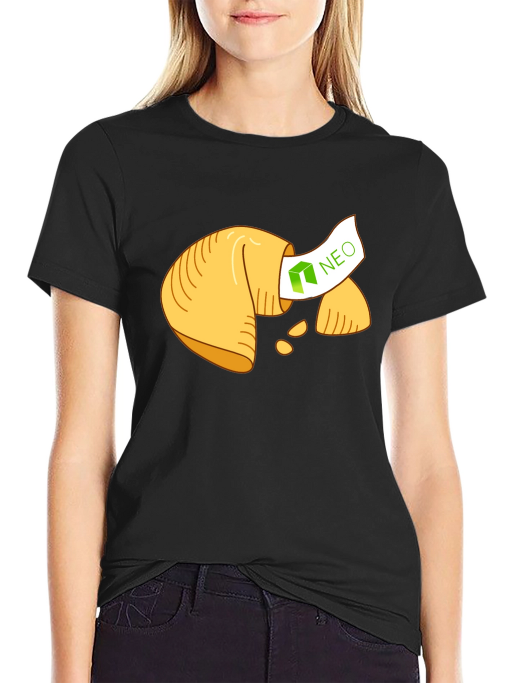 NEO Fortune Cookie Graphic Tee - Crypto Gift