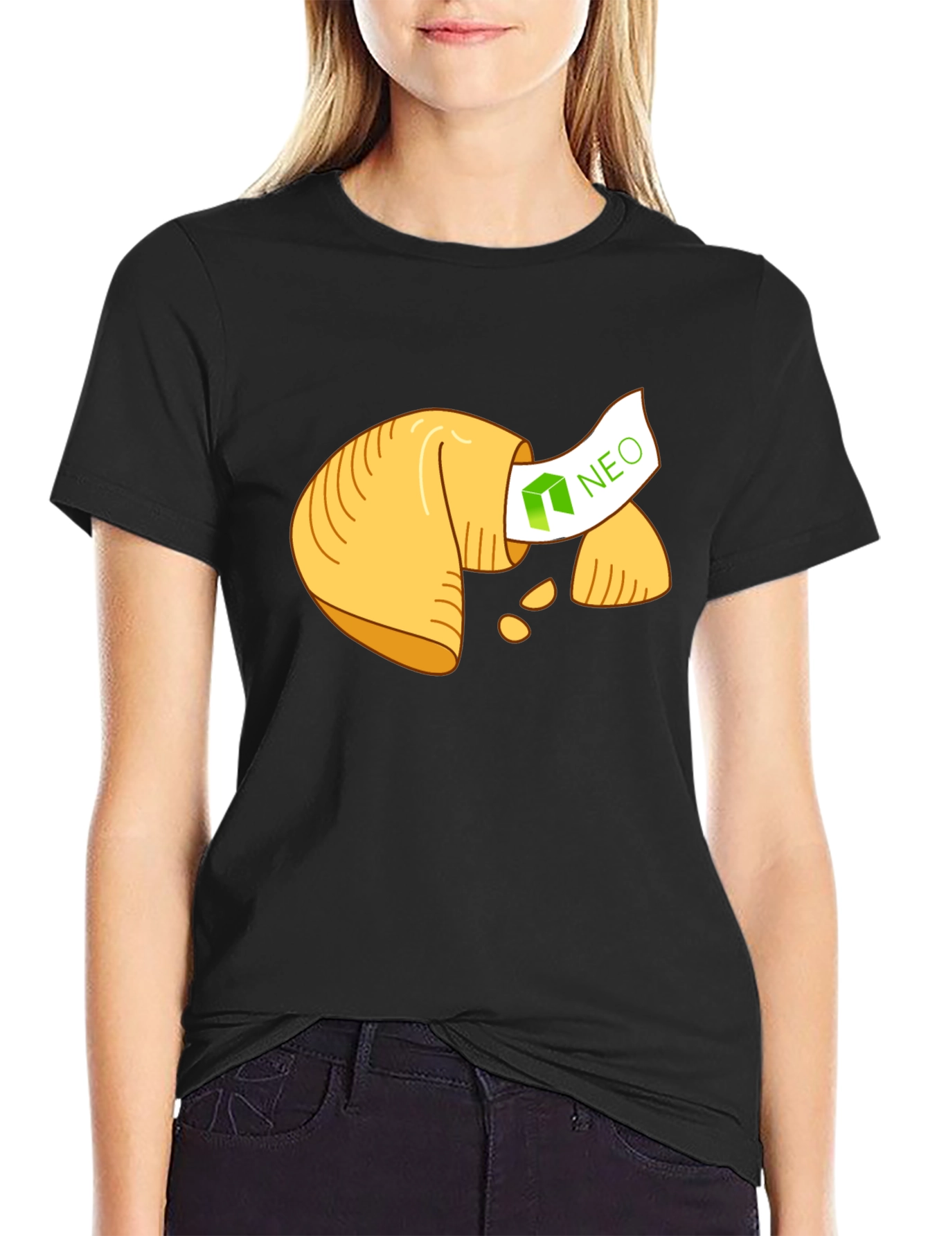 NEO Fortune Cookie Graphic Tee - Crypto Gift