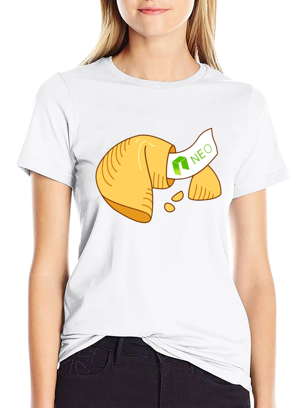 NEO Fortune Cookie Graphic Tee - Crypto Gift