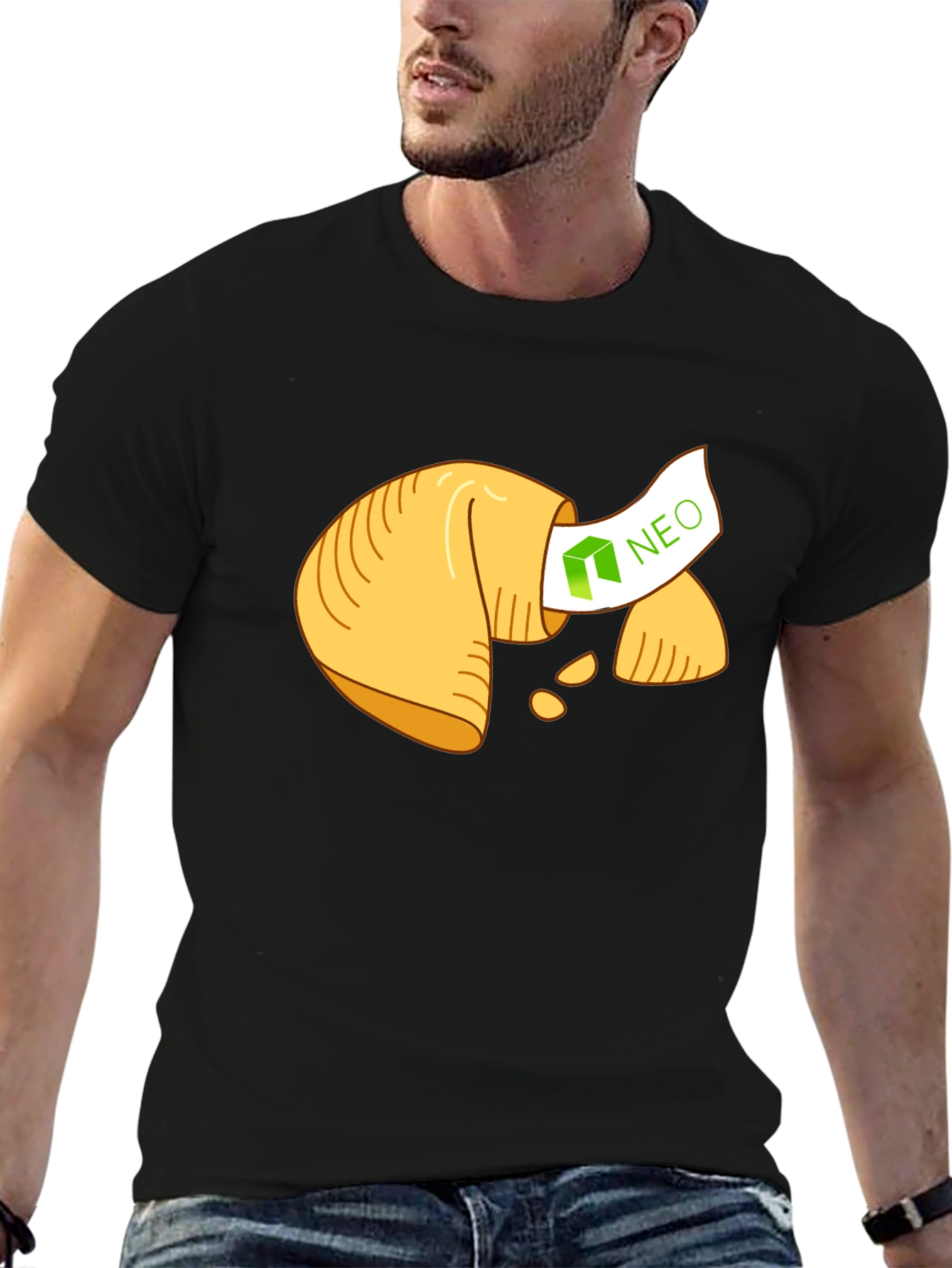 NEO Fortune Cookie Graphic Tee - Crypto Gift