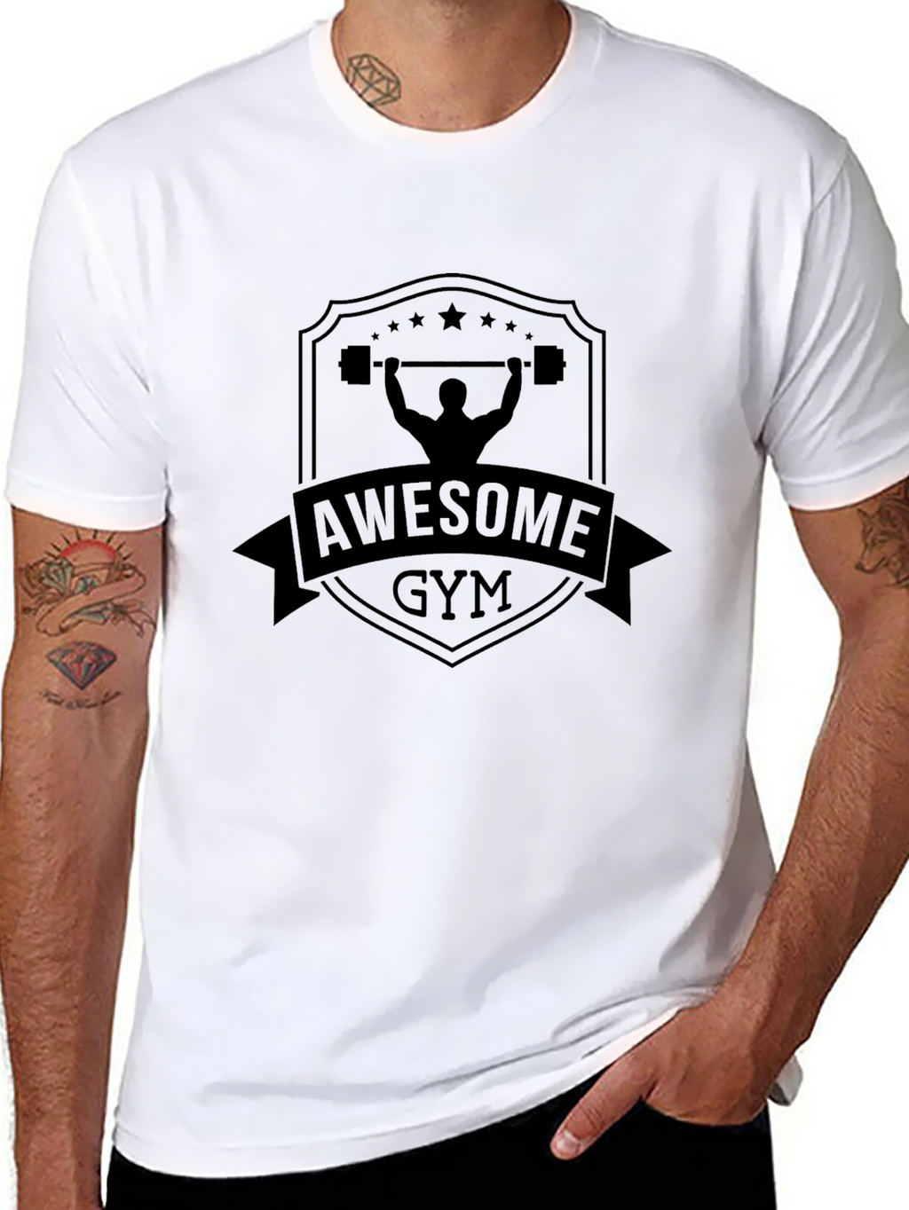 Awesome Gym Workout T-Shirt