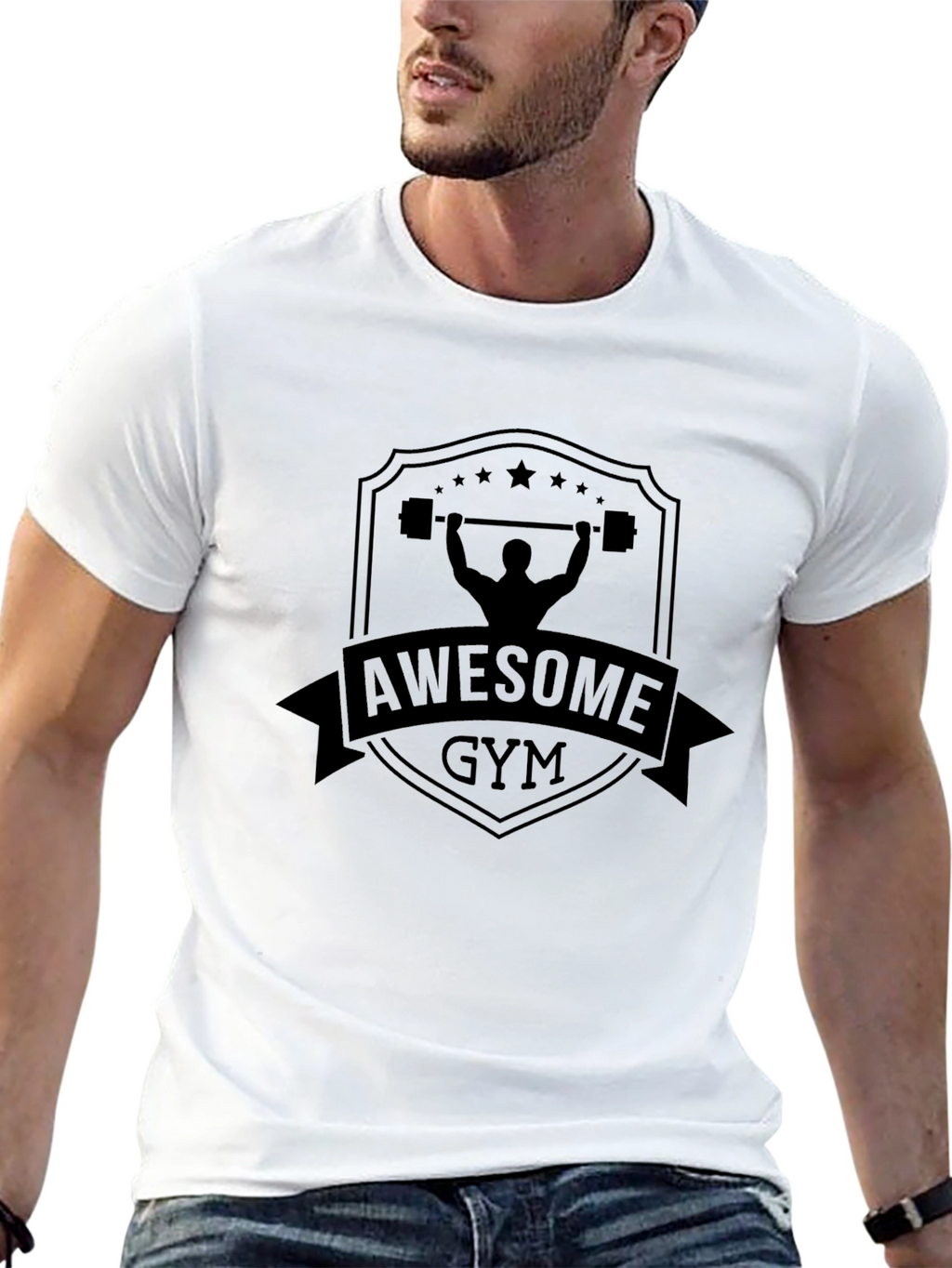 Awesome Gym Workout T-Shirt