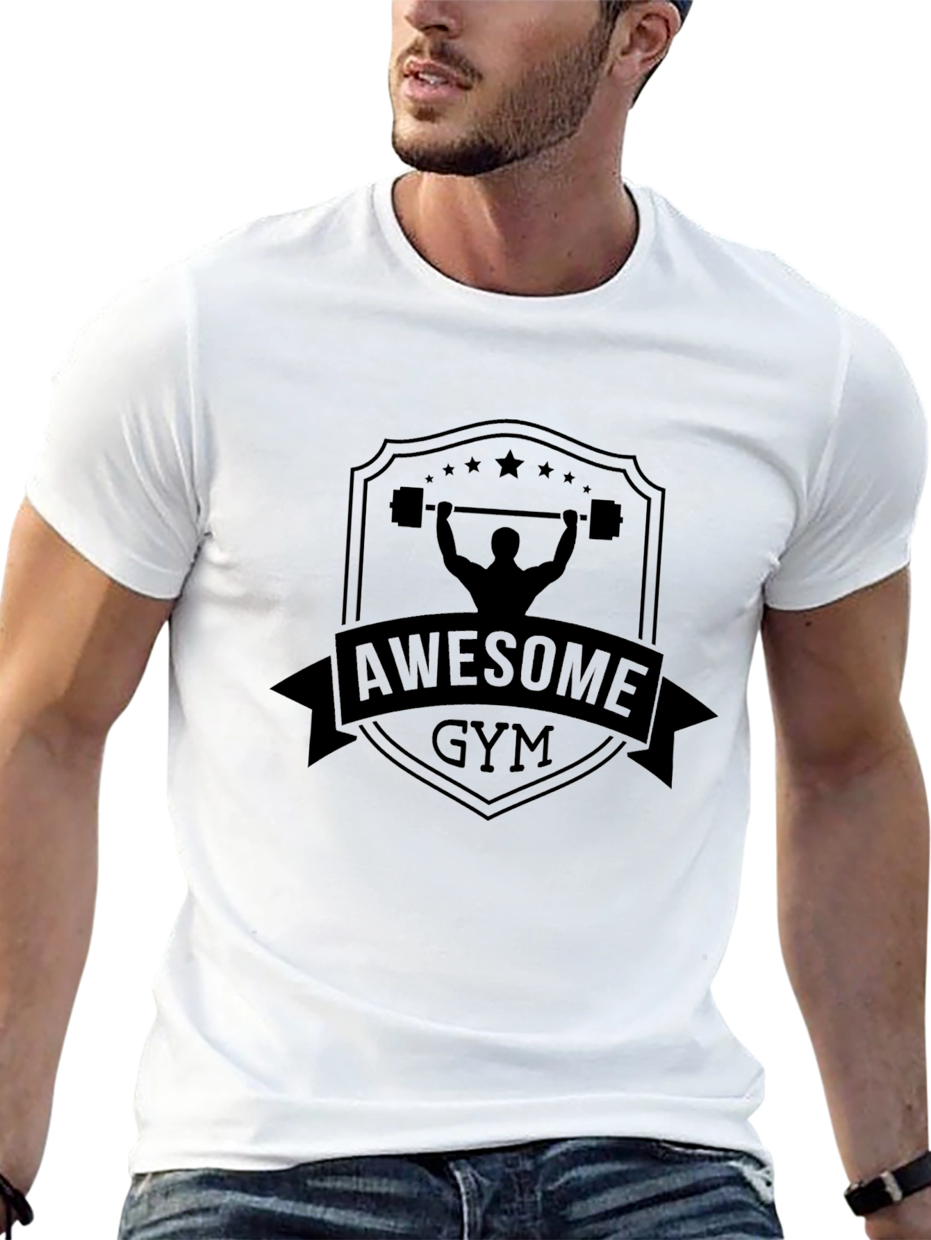 Awesome Gym Workout T-Shirt