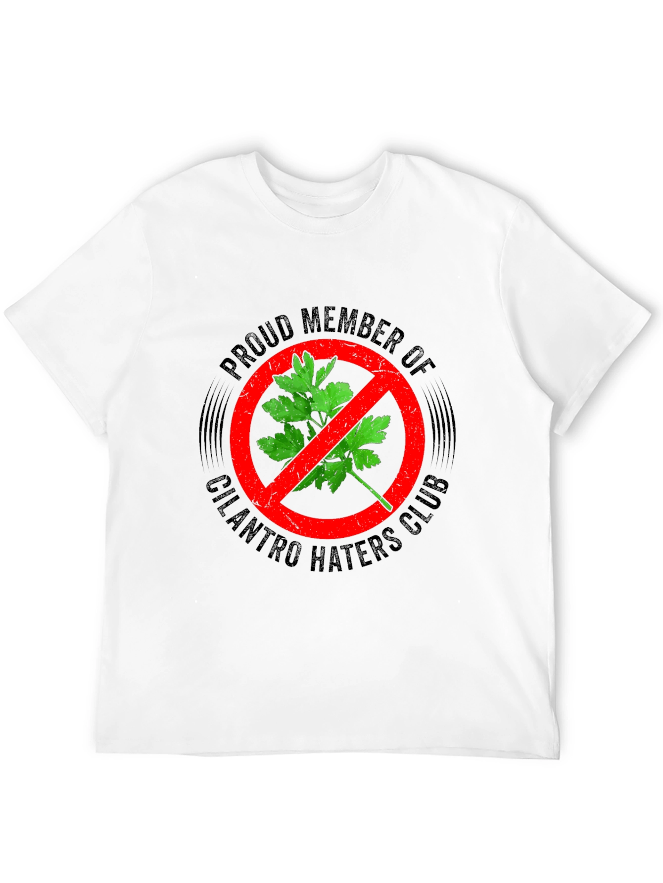 Cilantro Haters Club T-Shirt - Anti-Cilantro Tee
