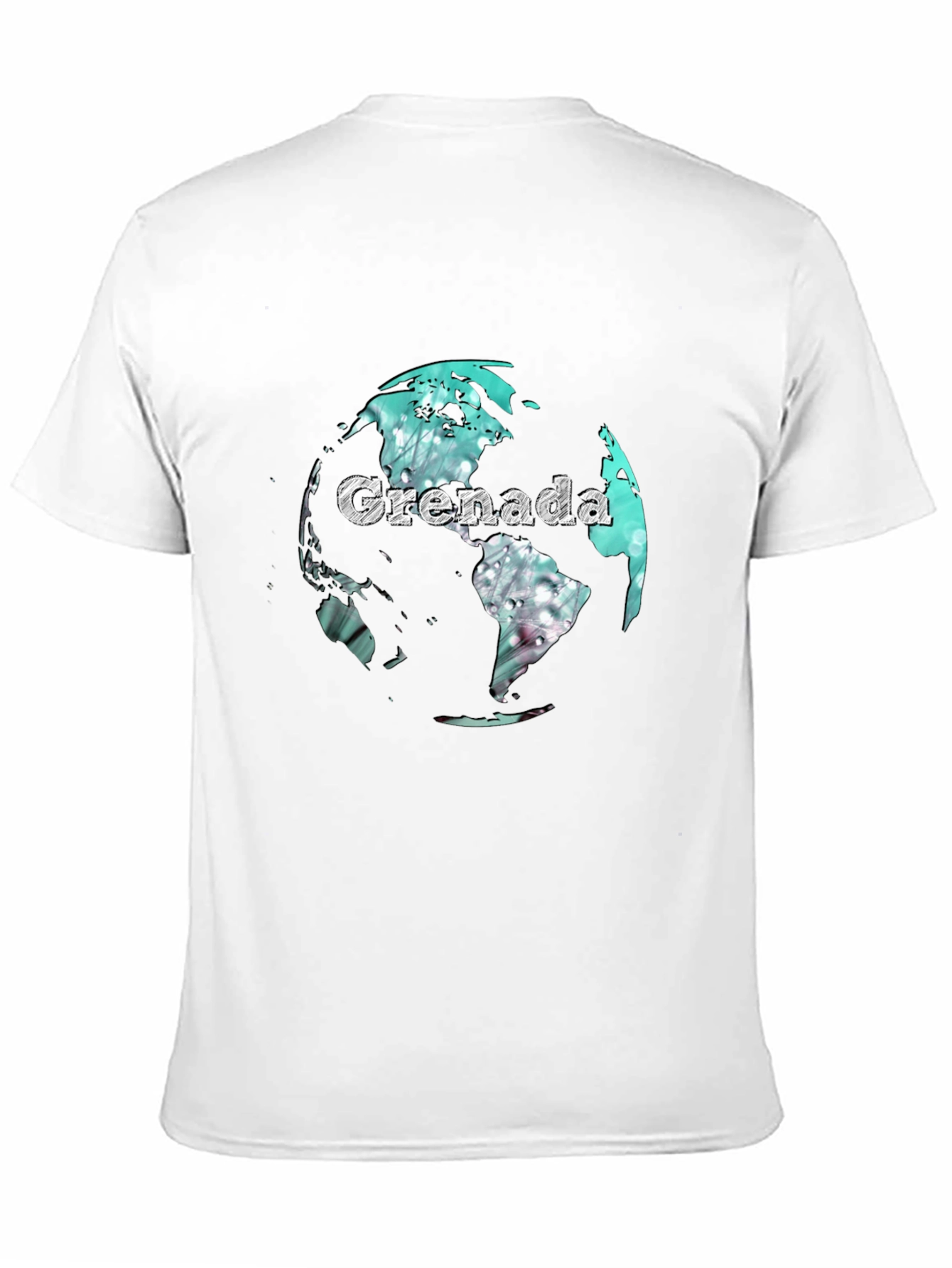 Grenada Globe Graphic Tee - Stylish Travel T-Shirt