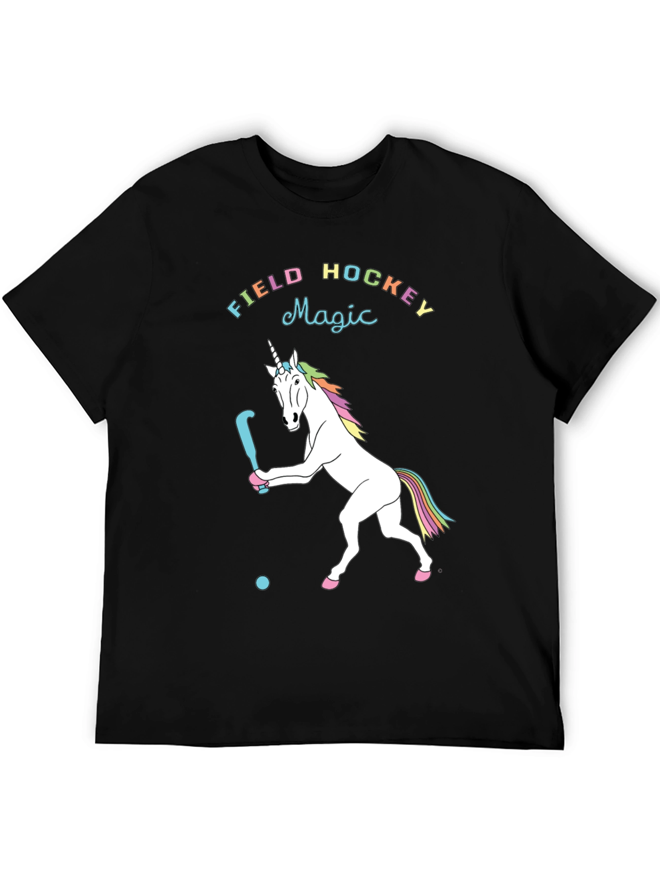 Field Hockey Unicorn Magic T-Shirt