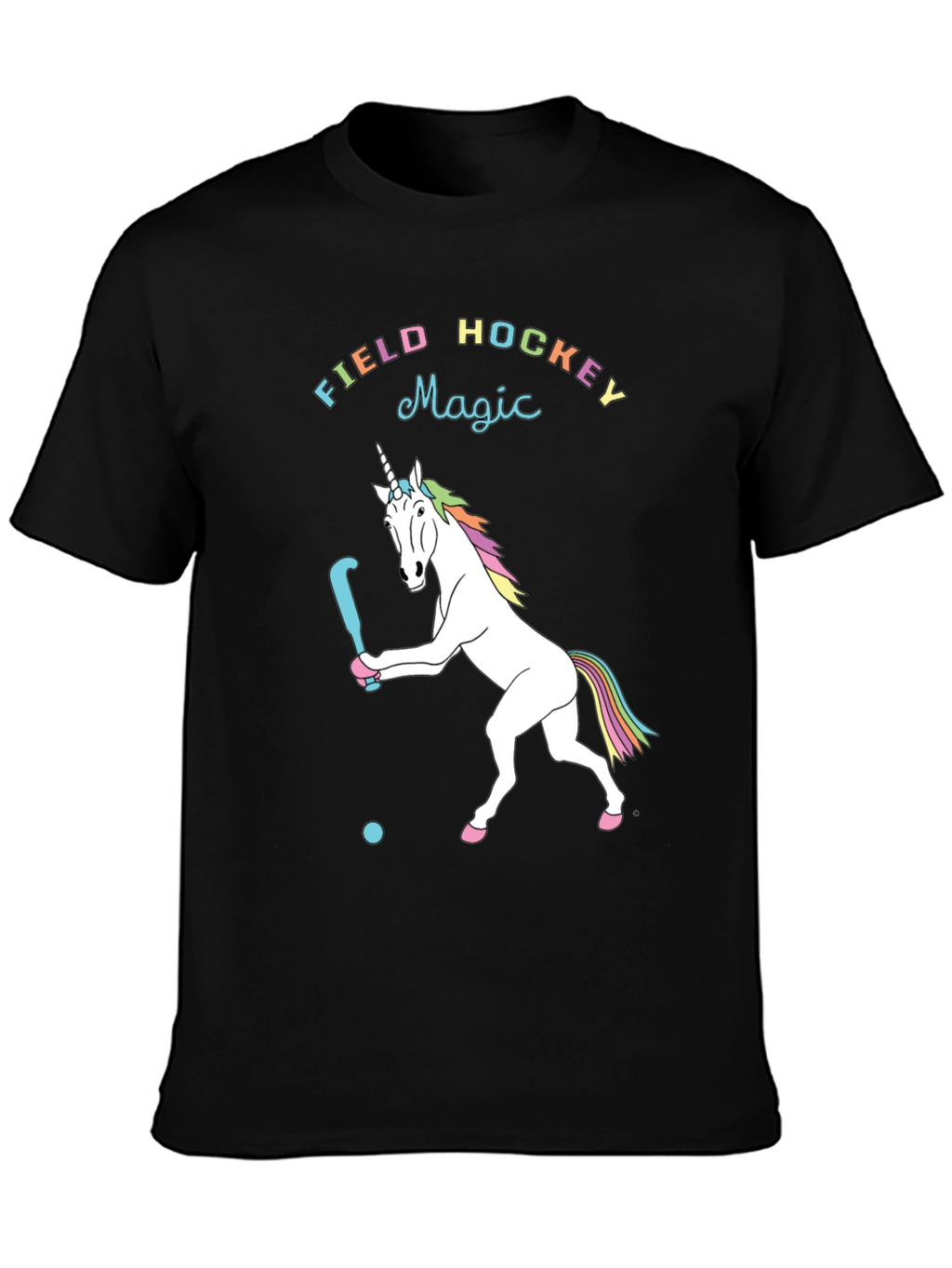 Field Hockey Unicorn Magic T-Shirt