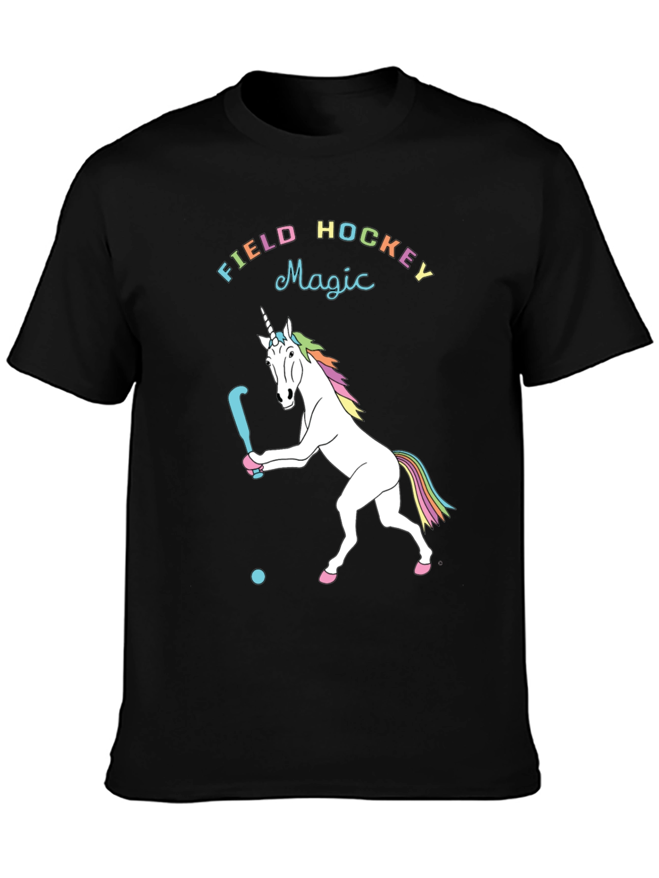 Field Hockey Unicorn Magic T-Shirt