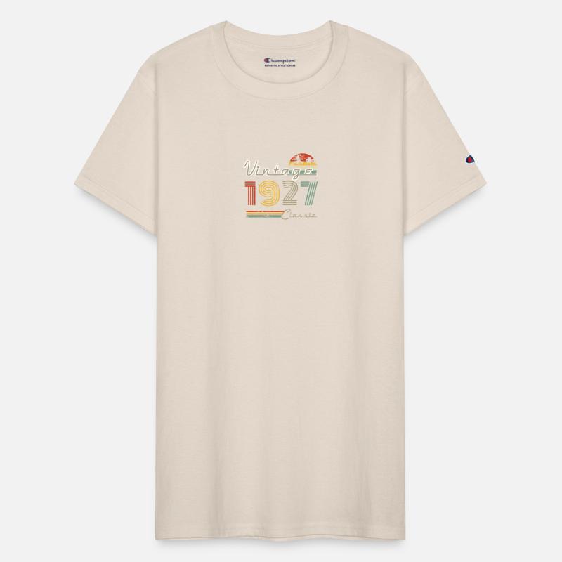 Year 1927 Vintage Slogan Born In Birthday