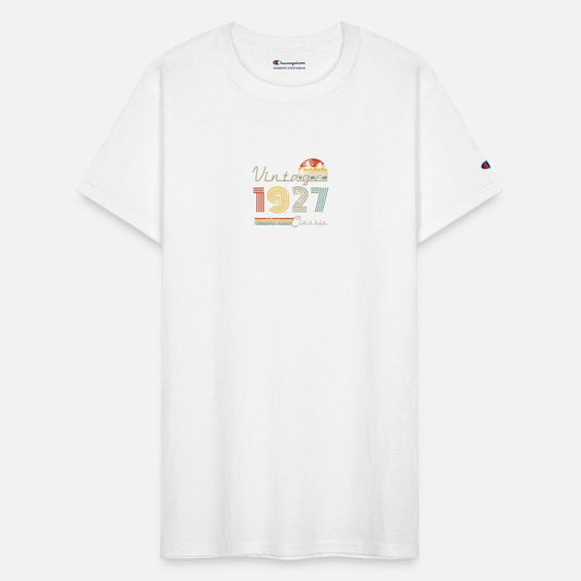 Year 1927 Vintage Slogan Born In Birthday