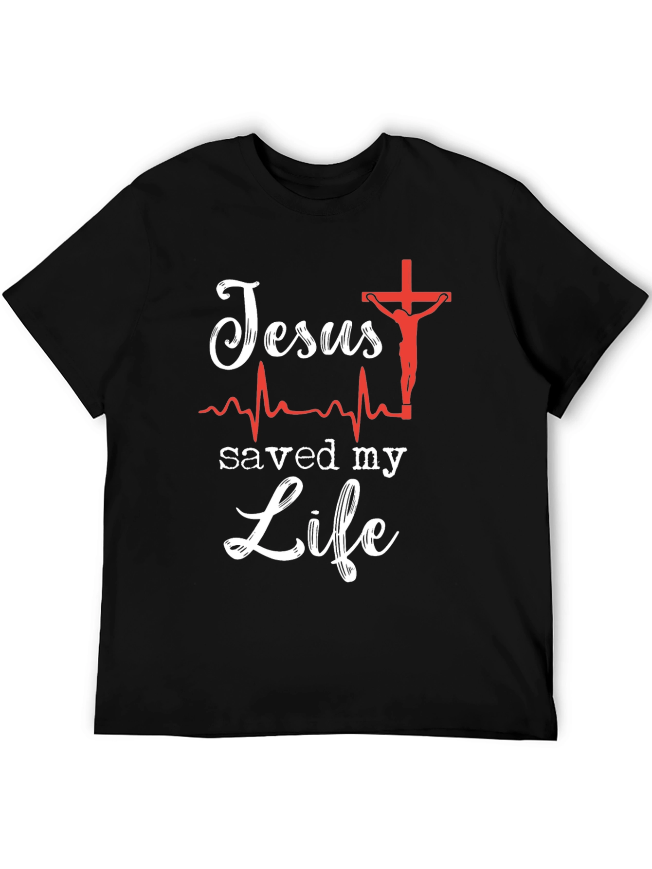 Jesus Saved My Life Graphic Tee