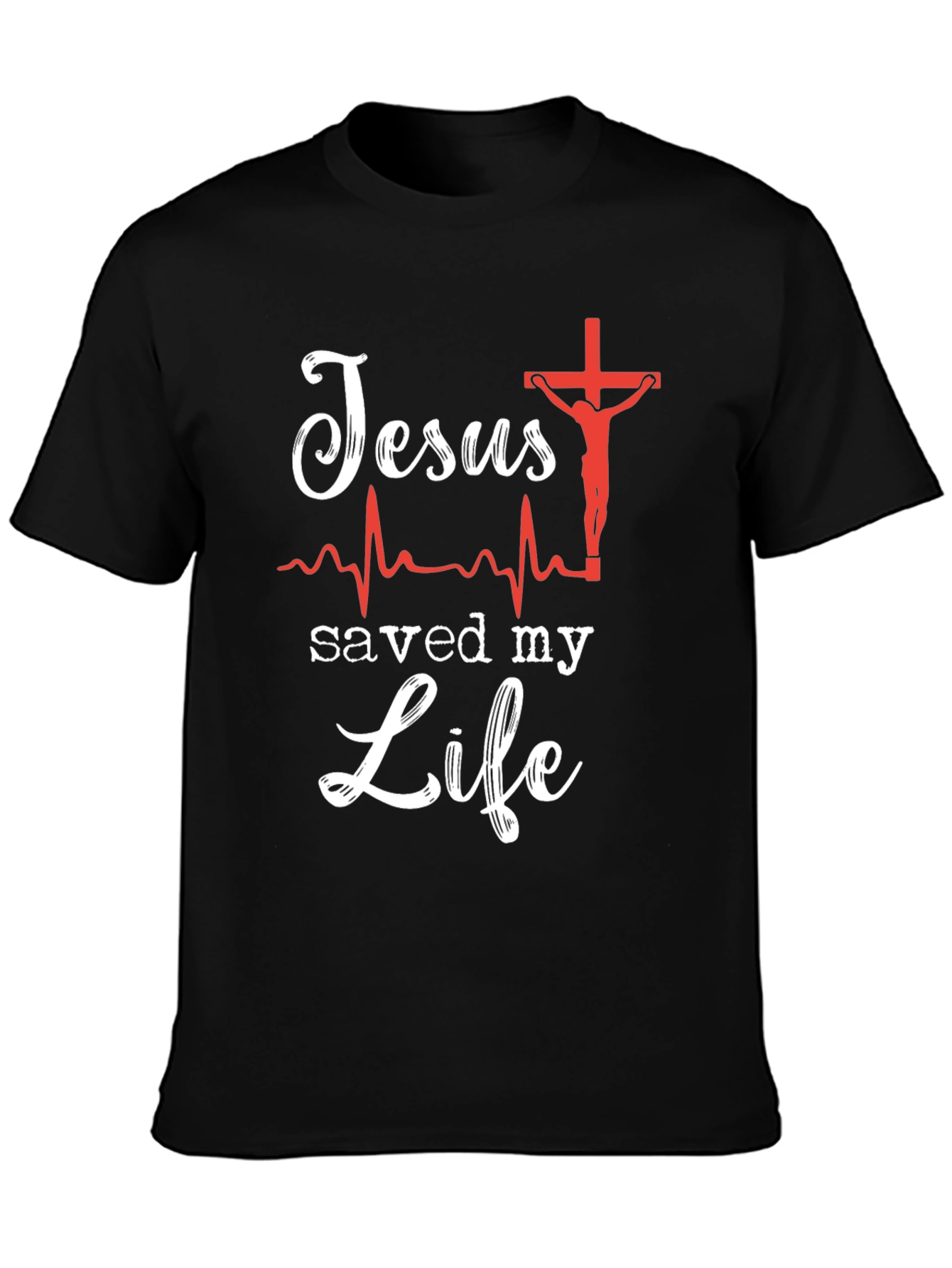 Jesus Saved My Life Graphic Tee