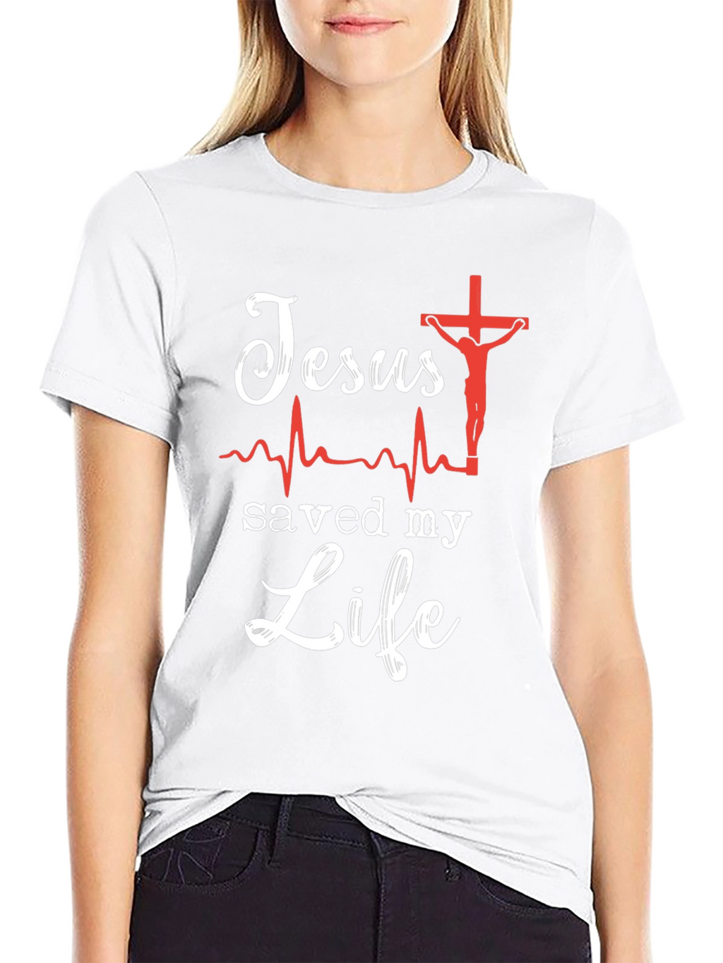 Jesus Saved My Life Graphic Tee